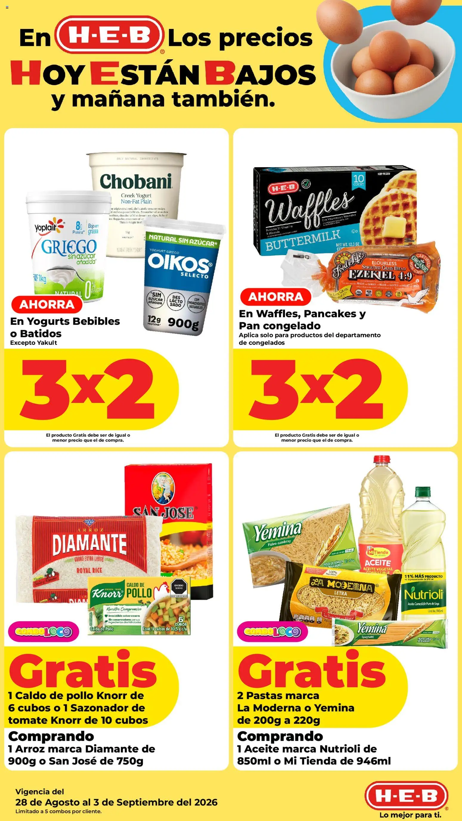Vista previa las ofertas de la tienda H-E-B - H-E-B folleto desde el 28/08/2026 