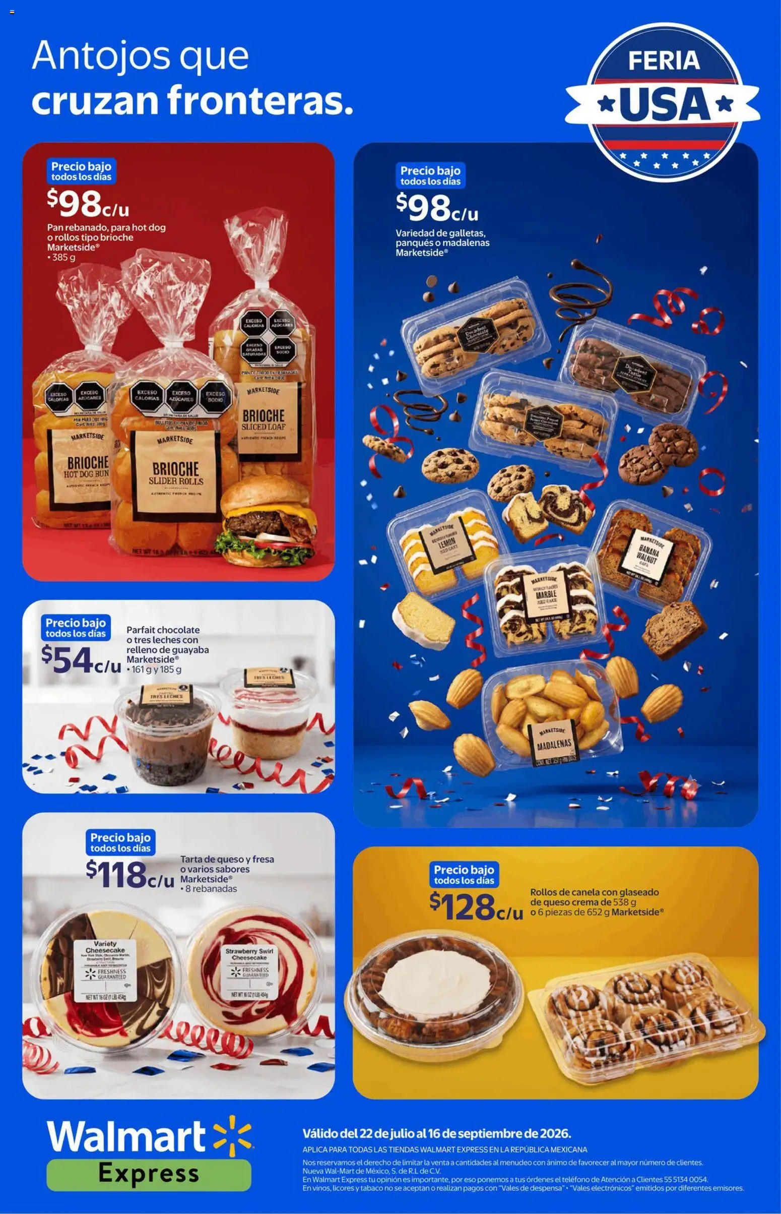 Vista previa las ofertas de la tienda Walmart Express - Walmart Express folleto Antojos que cruzan fronteras desde el 22/07/2026 