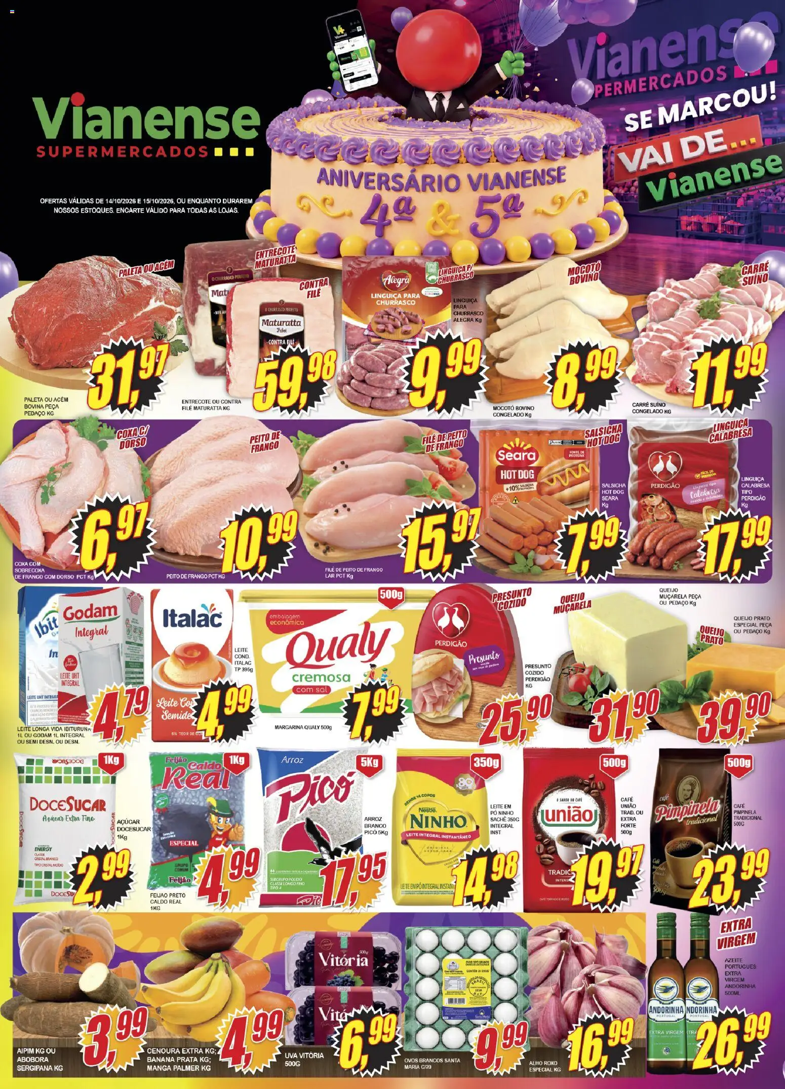 Ofertas Vianense ofertas Quarta e Quinta até 15/10/2026. - Página 1