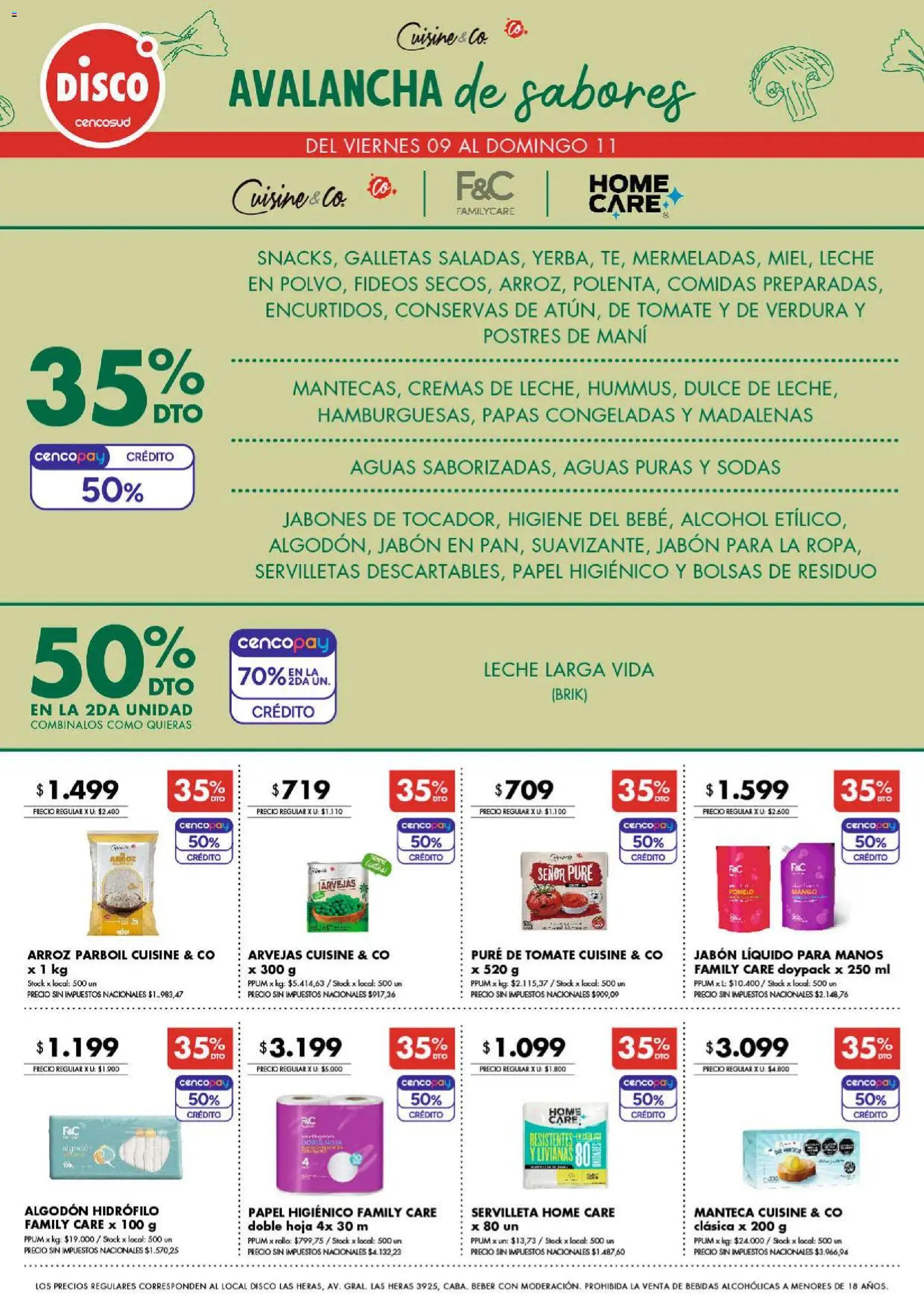 Vista previa del folleto de la tienda Disco válido desde el 09/10/2026 