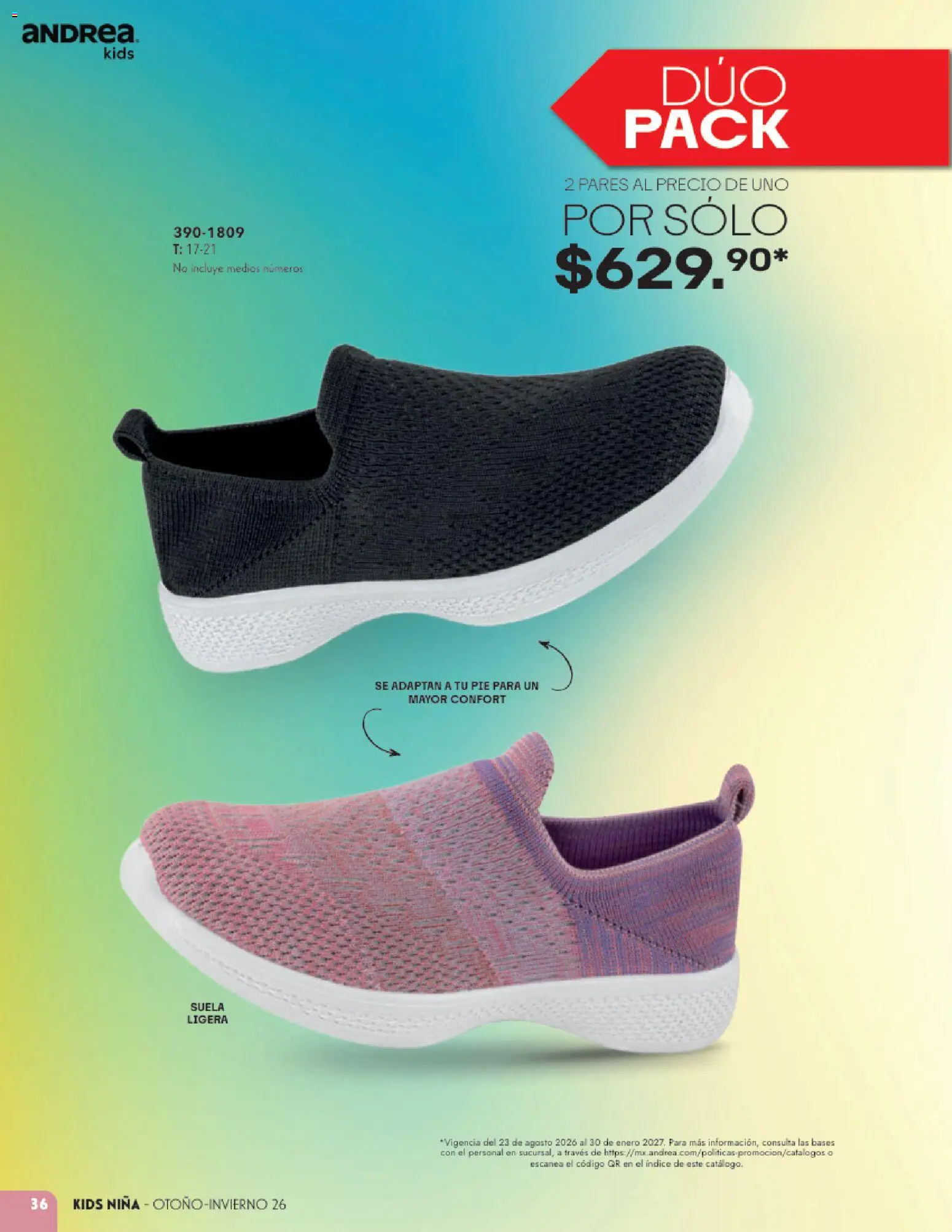 Vista previa las ofertas de la tienda Andrea - Andrea catálogo Infantil desde el 23/08/2026 