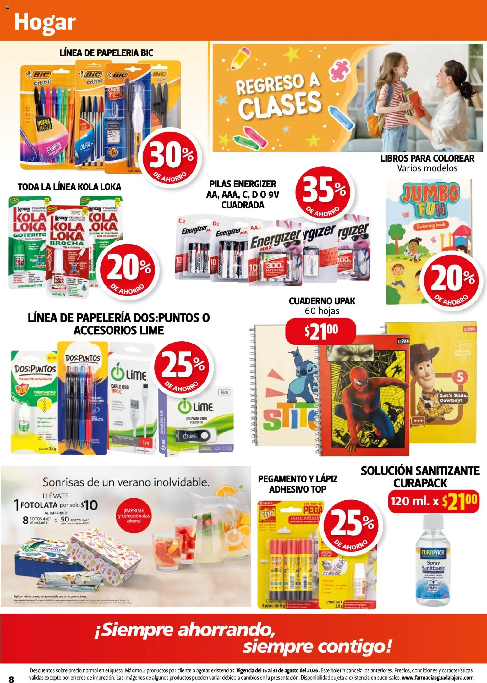 Vista previa las ofertas de la tienda Farmacia Guadalajara - Farmacia Guadalajara catálogo desde el 15/08/2026 