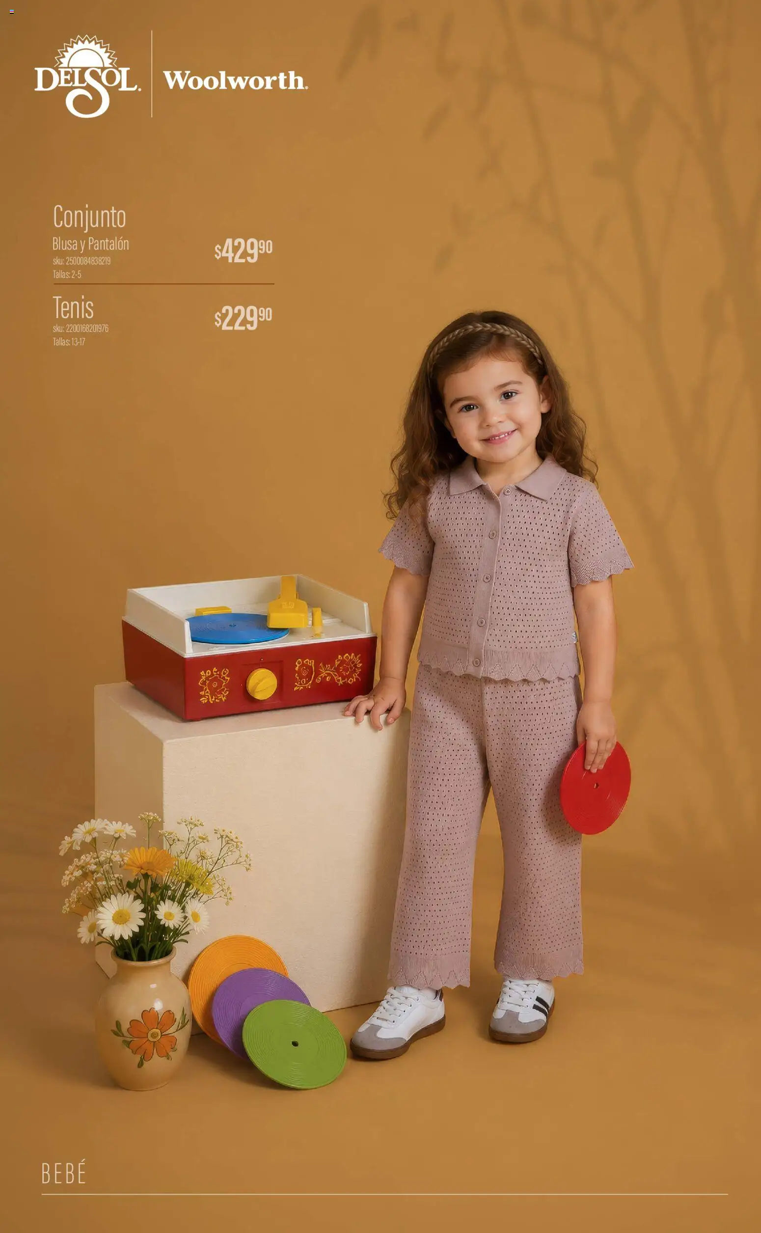 Vista previa las ofertas de la tienda Del Sol y Woolworth - Del Sol y Woolworth catálogo Luce el Otoño en Tiendas desde el 01/10/2026 - Tenis, Blusa, Conjunto