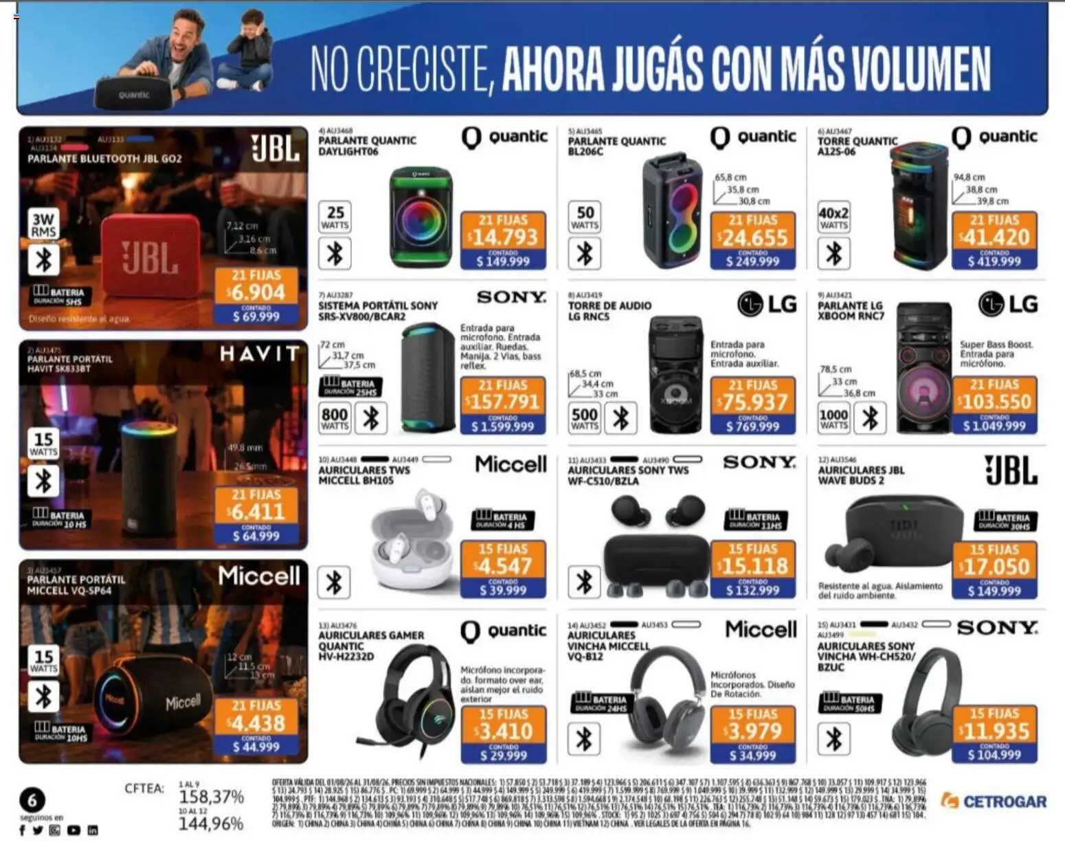 Vista previa del folleto de la tienda Cetrogar válido desde el 04/08/2026 