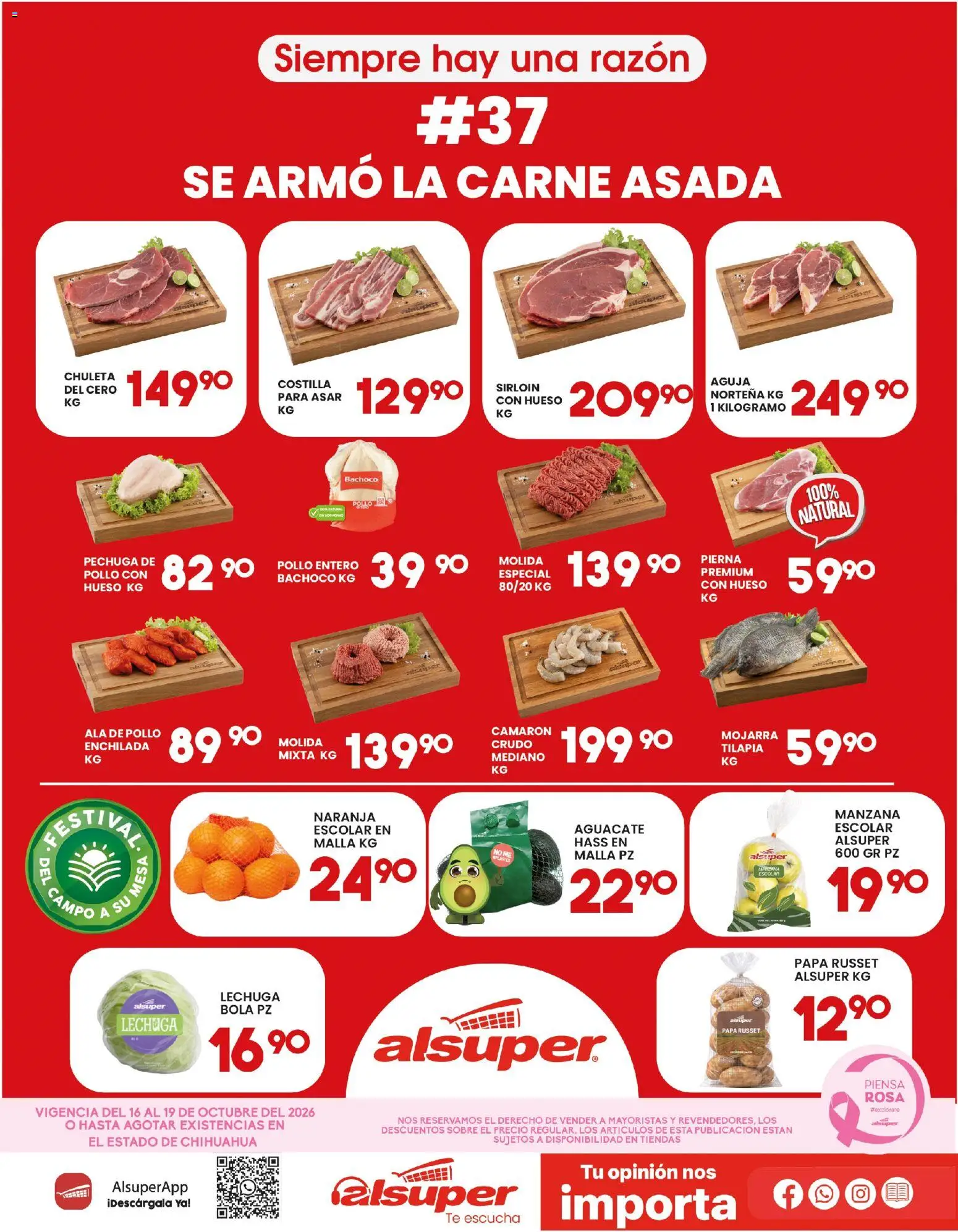 Vista previa las ofertas de la tienda Alsuper - Alsuper folleto desde el 16/10/2026 