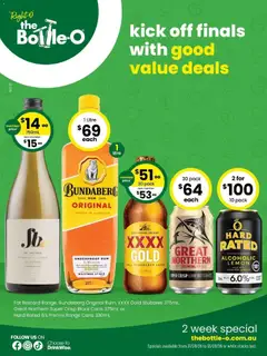 Preview of catalogue The Bottle-O catalogue Durack from shop The Bottle-O valid 31/08/2026