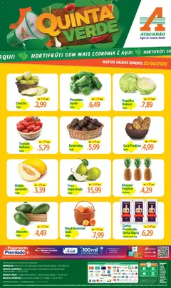 Pré-Visualização do folheto "Atacadão ofertas - AL" da loja Atacadão válido a partir de 25/06/2026