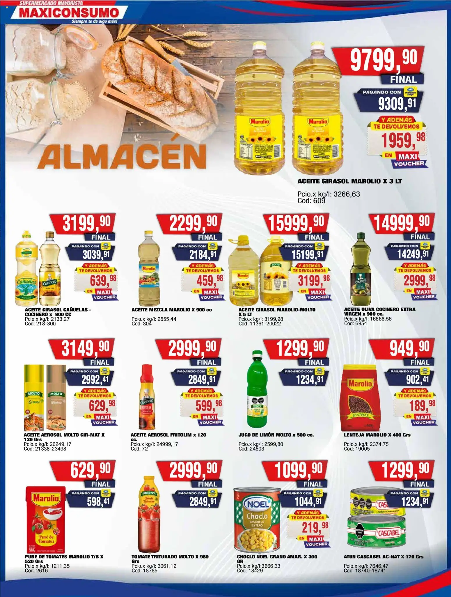 Vista previa del folleto de la tienda Maxiconsumo válido desde el 19/10/2026 