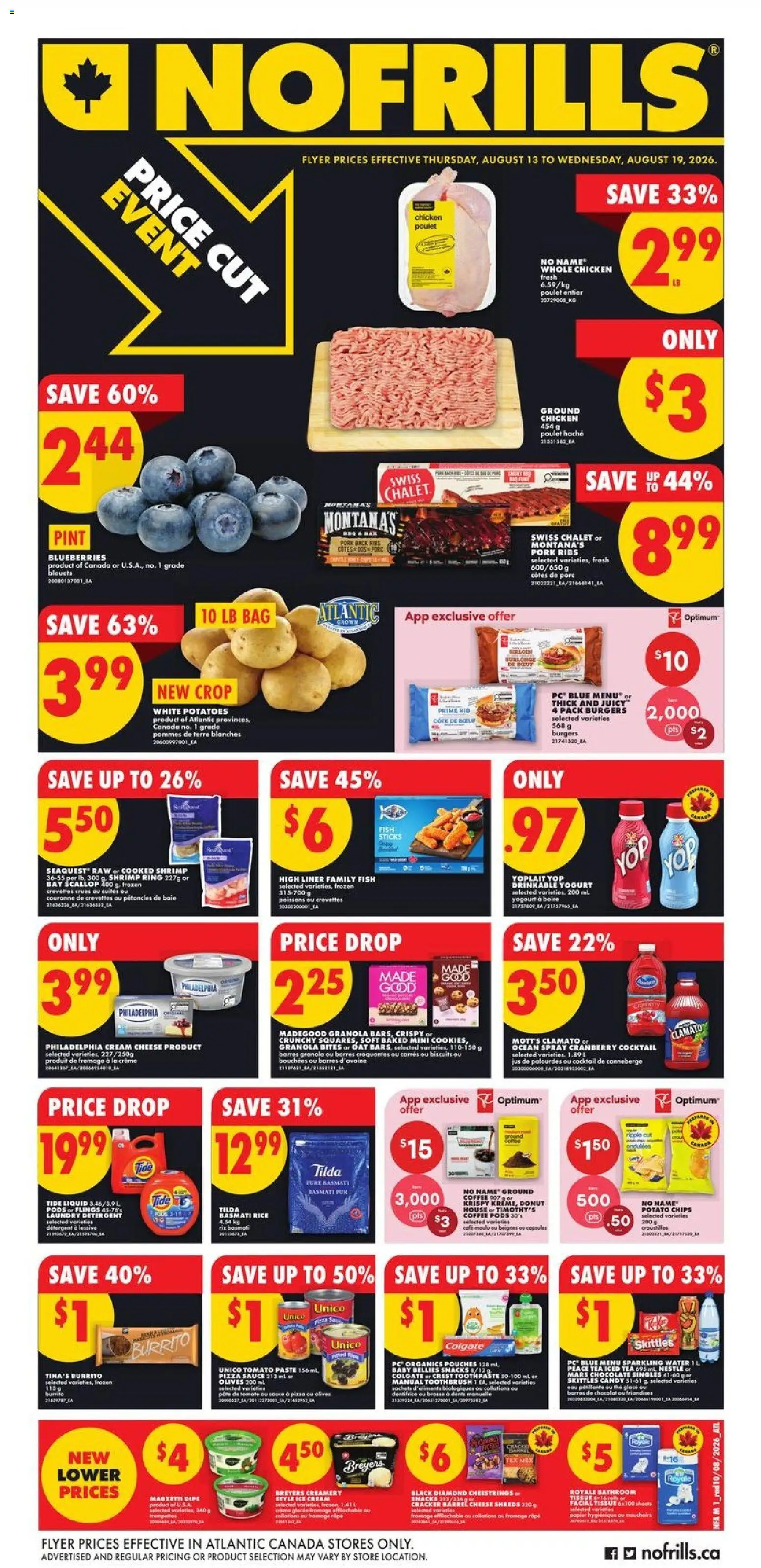 Preview of leaflet No Frills weekly flyer - NS from shop No Frills is valid from Aug 13, 2026