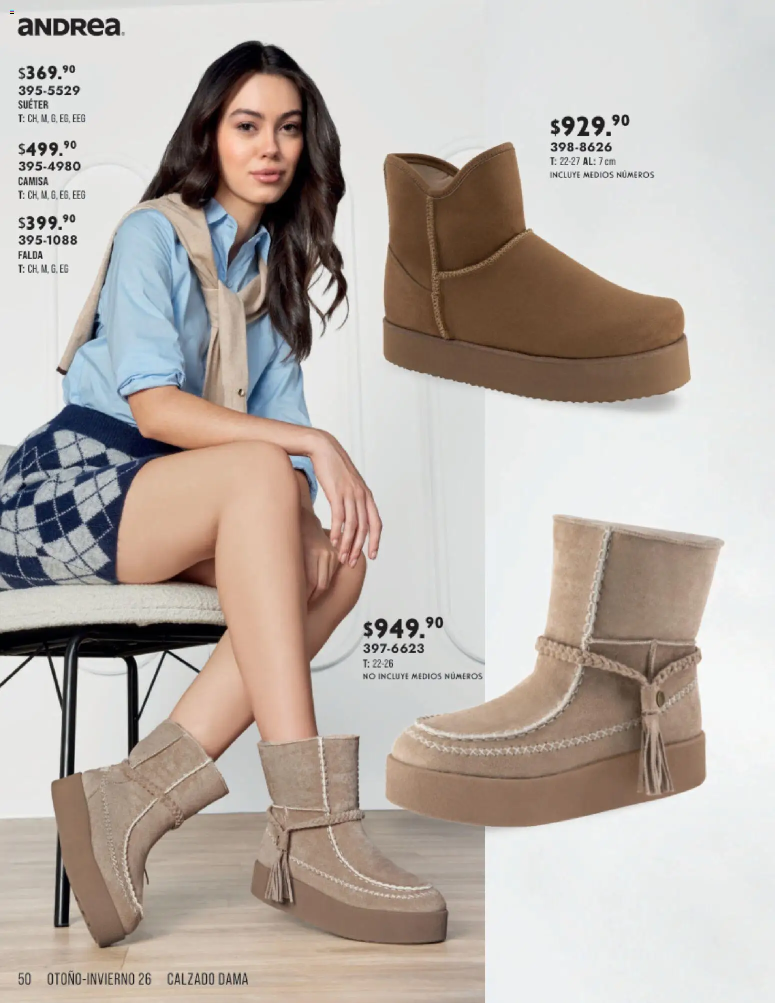 Vista previa las ofertas de la tienda Andrea - Andrea catálogo Otoño Invierno desde el 23/08/2026 