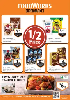 Preview of catalogue Foodworks catalogue NSW from shop Foodworks valid 16/09/2026