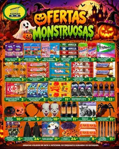 Pré-Visualização do folheto "Supermercado Padrão ofertas Halloween" da loja Supermercado Padrão válido a partir de 28/10/2026