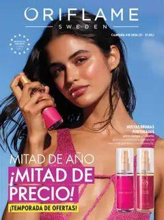 Vista previa las ofertas de la tienda Oriflame - Oriflame campaña 10 2026 desde el 11/07/2026 