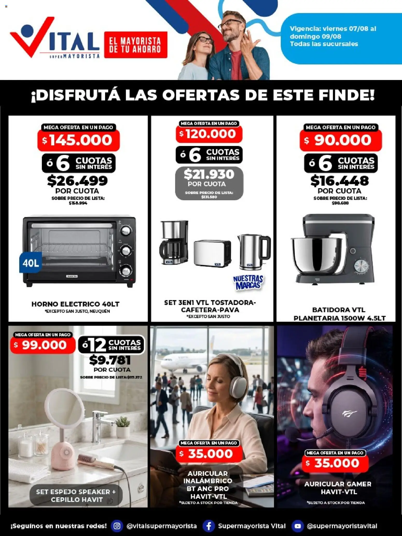 Vista previa del folleto de la tienda Vital válido desde el 07/08/2026 