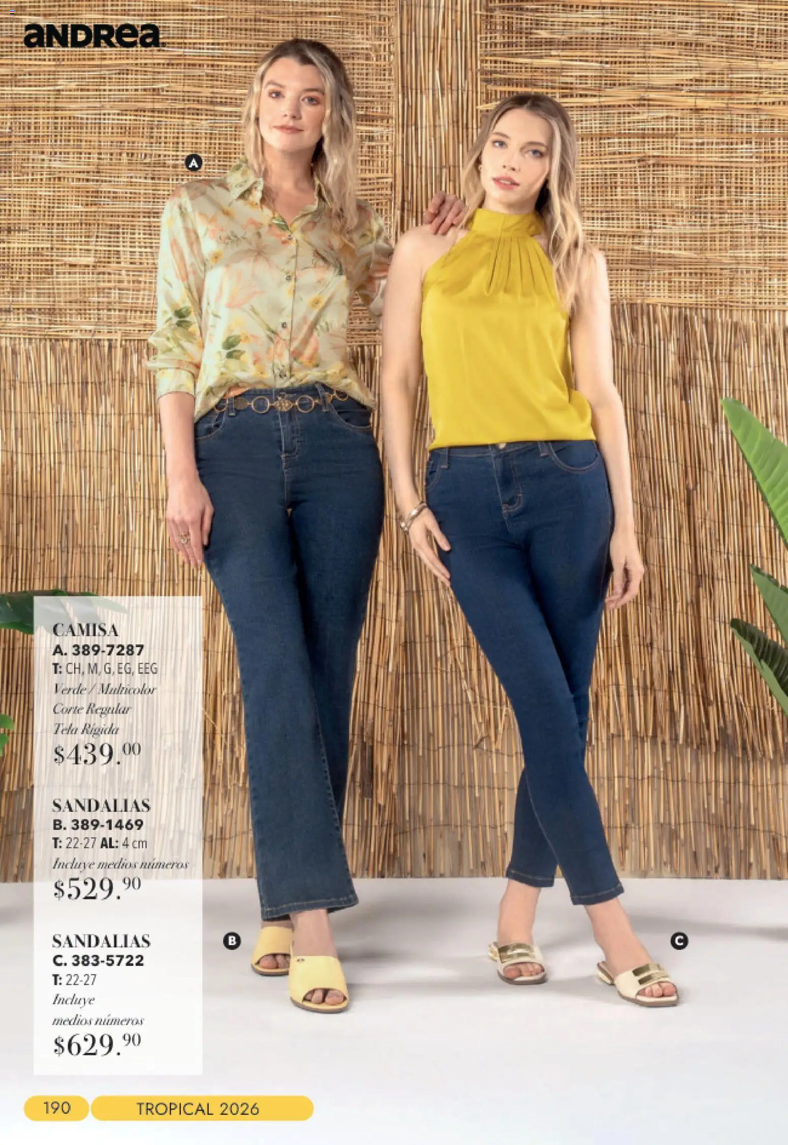 Vista previa las ofertas de la tienda Andrea - Andrea catálogo Tropical desde el 23/08/2026 