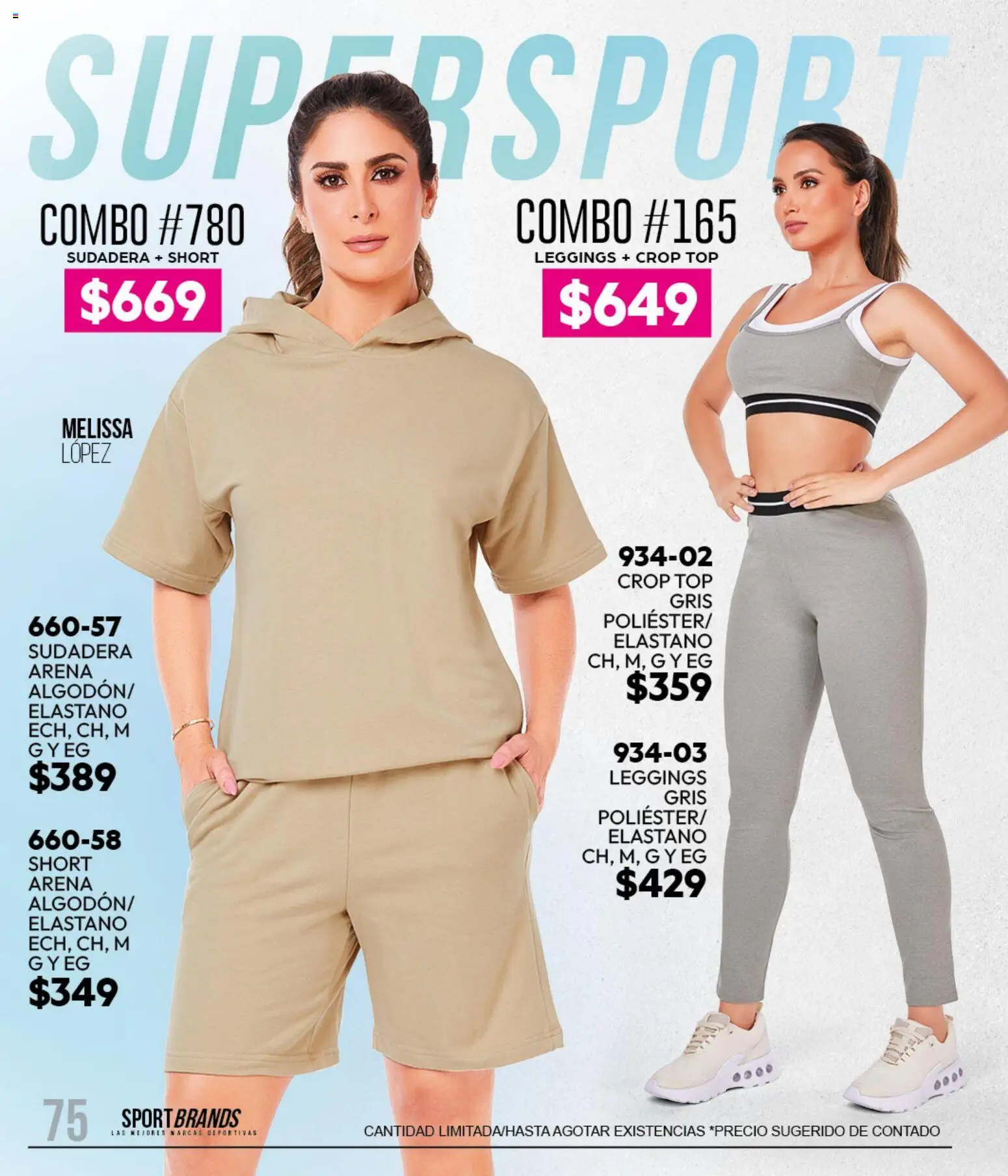 Vista previa las ofertas de la tienda Cklass - Cklass catálogo Sportbrands Dama Invierno desde el 11/09/2026 