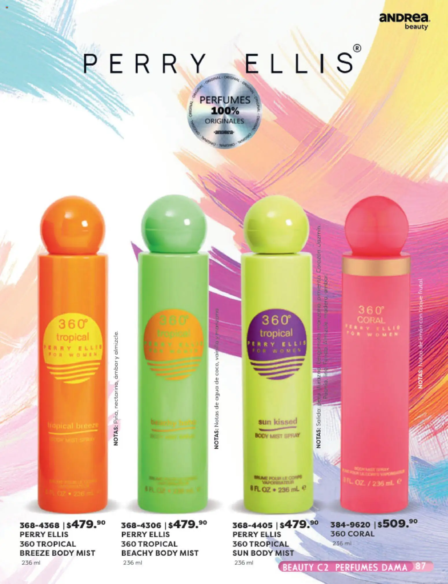 Vista previa las ofertas de la tienda Andrea - Andrea catálogo Beauty desde el 24/05/2026 