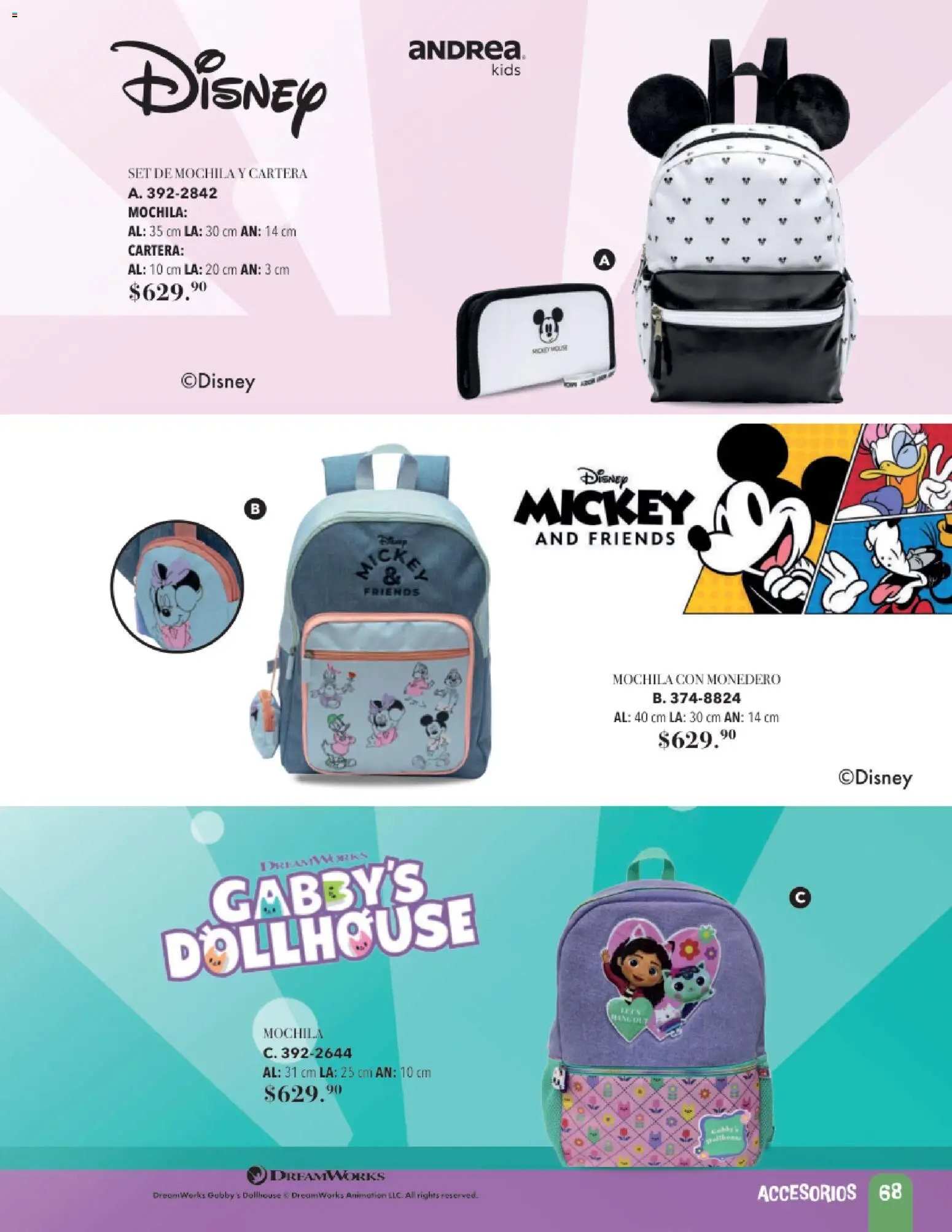 Vista previa las ofertas de la tienda Andrea - Andrea catálogo Accesorios para todos desde el 24/05/2026 
