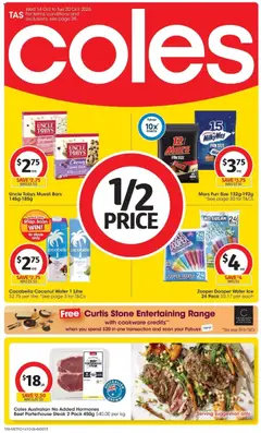 Preview of catalogue Coles catalogue TAS from shop Coles valid 14/10/2026