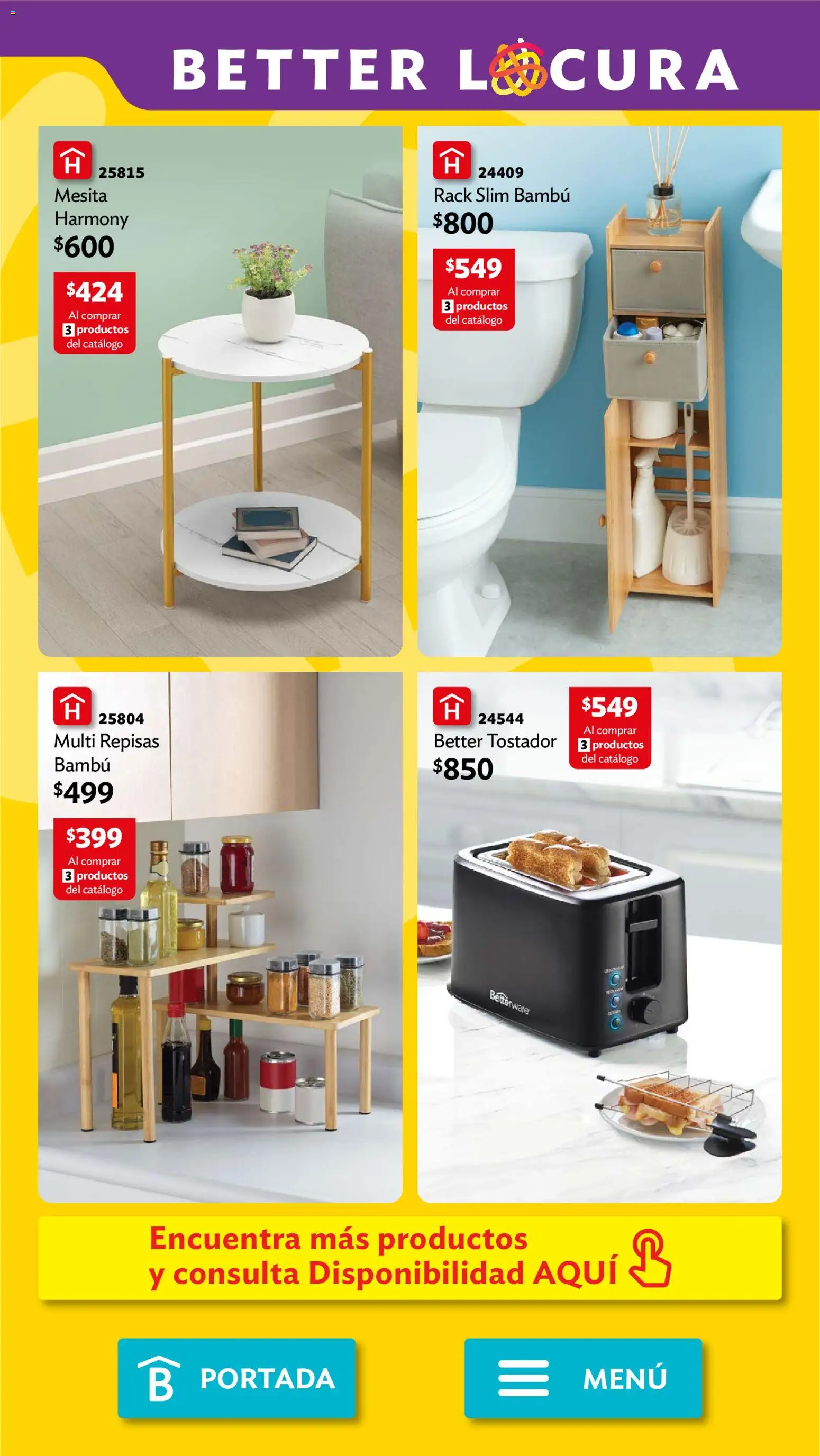 Vista previa las ofertas de la tienda Betterware - Betterware campaña 10 2026 desde el 28/09/2026 - Tostador