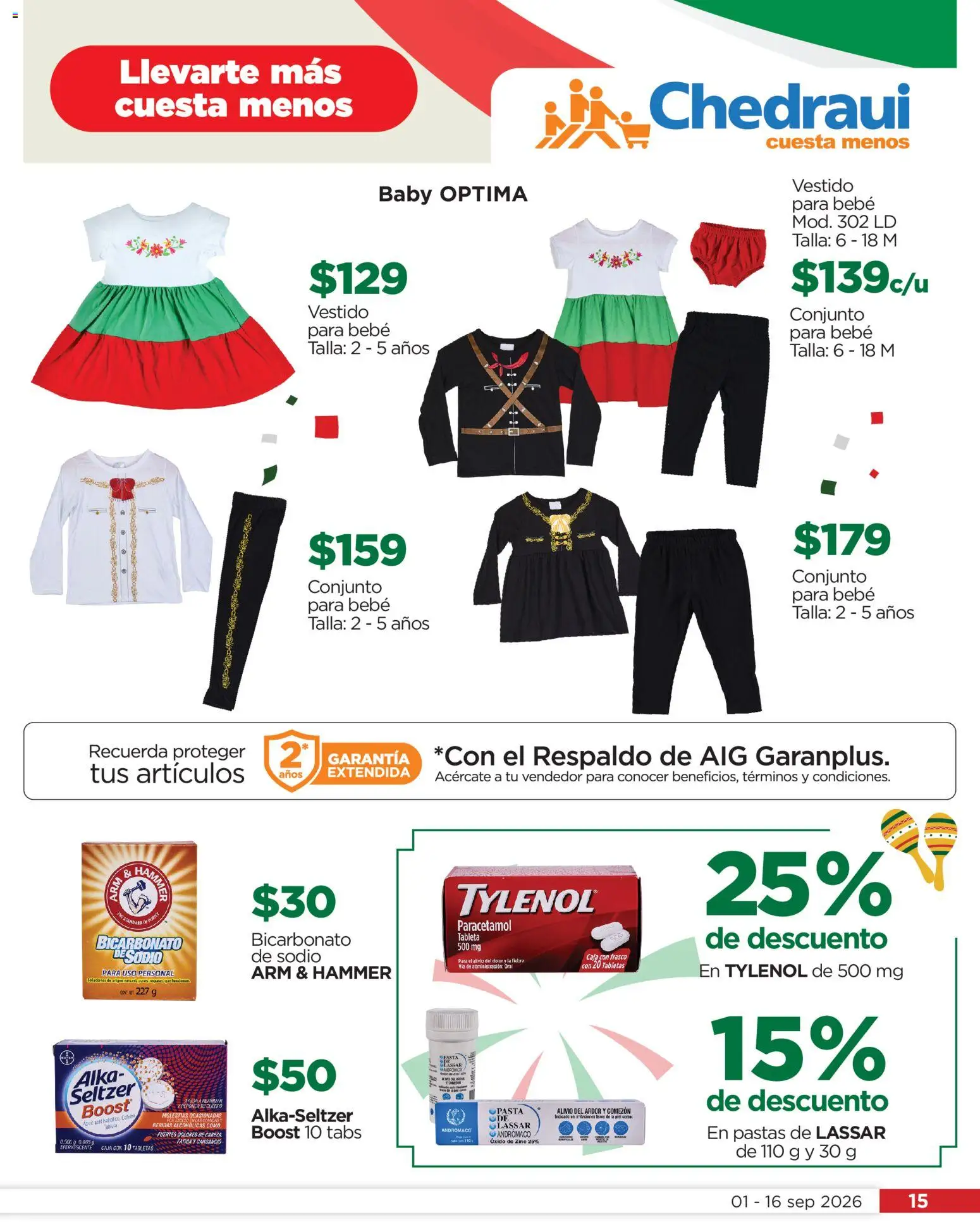 Vista previa las ofertas de la tienda Chedraui - Chedraui Celebremos a México desde el 01/09/2026 
