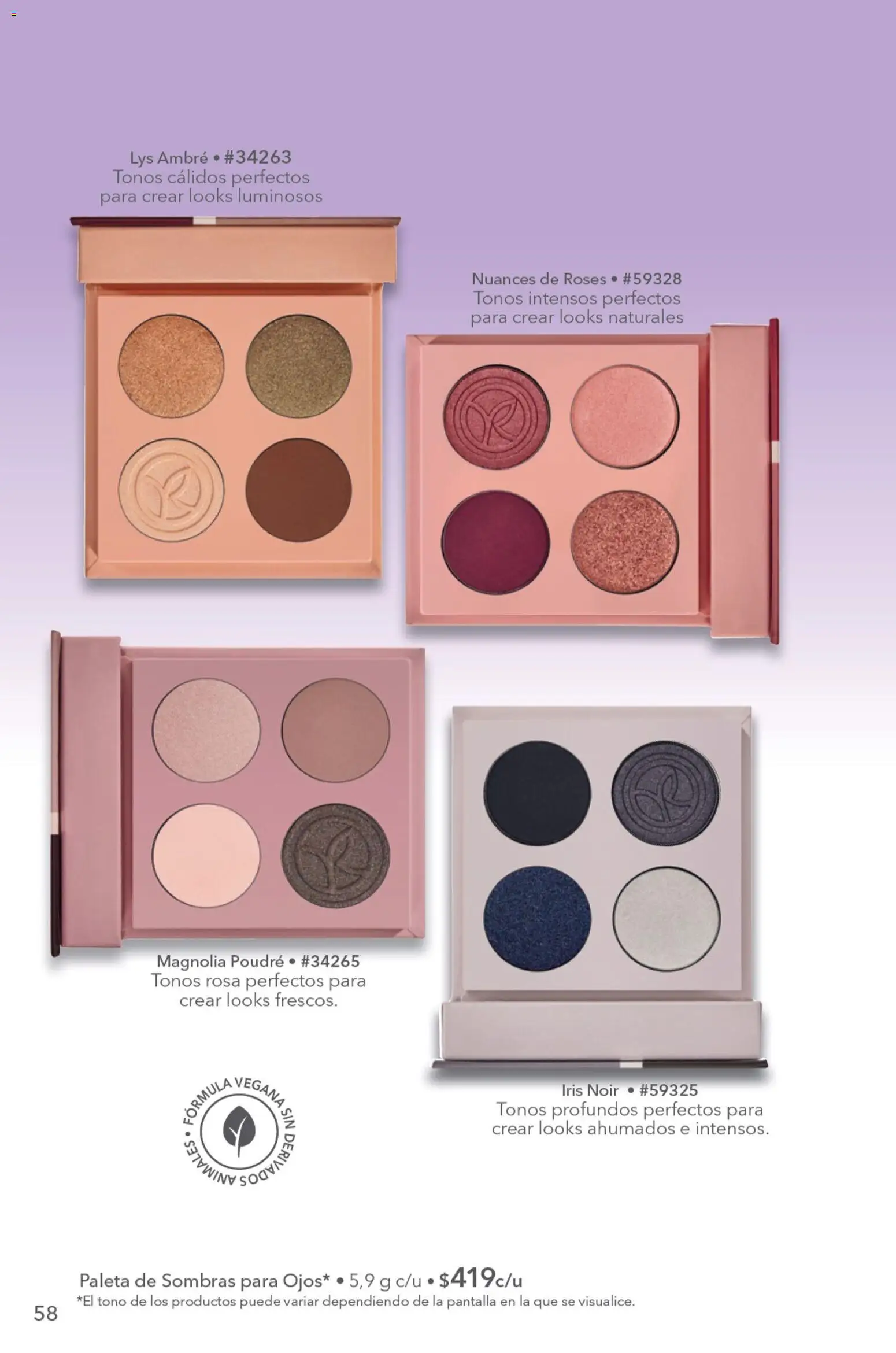Vista previa las ofertas de la tienda Yves Rocher - Yves Rocher campaña 9 2026 desde el 23/06/2026 - Paleta