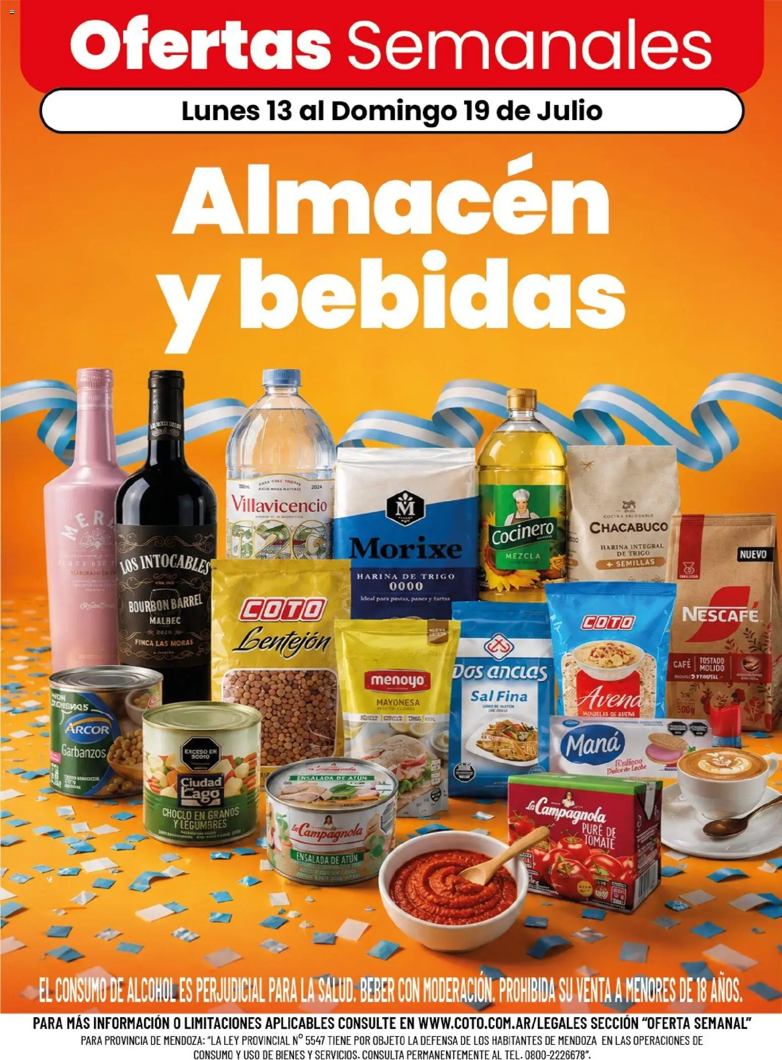 Vista previa del folleto de la tienda Coto válido desde el 13/07/2026 