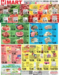 Ad Preview of Hmart Hmart ENGLISH/KOREAN - Hawaii from 06/26/2026