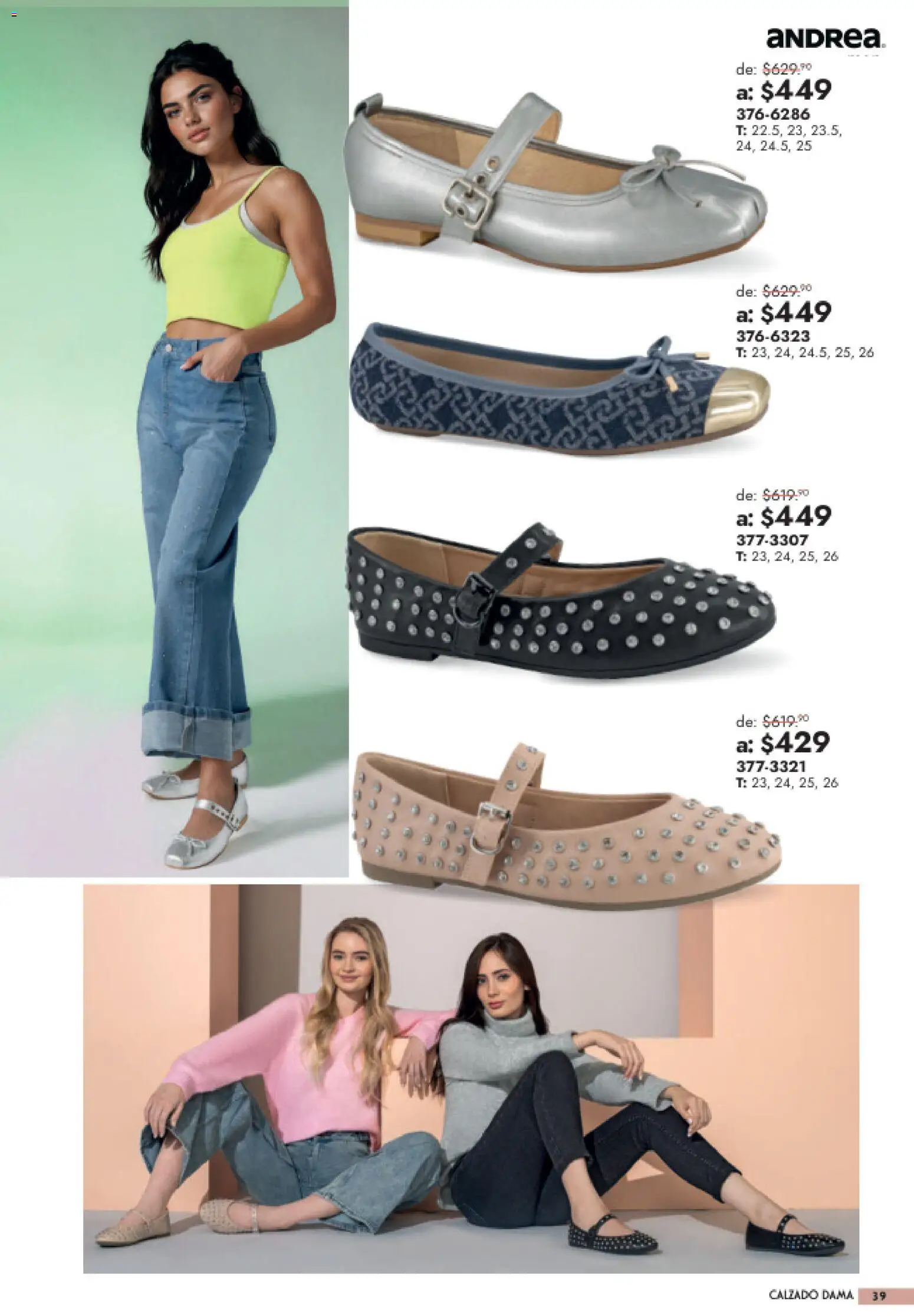 Vista previa las ofertas de la tienda Andrea - Andrea catálogo Outlet desde el 26/07/2026 