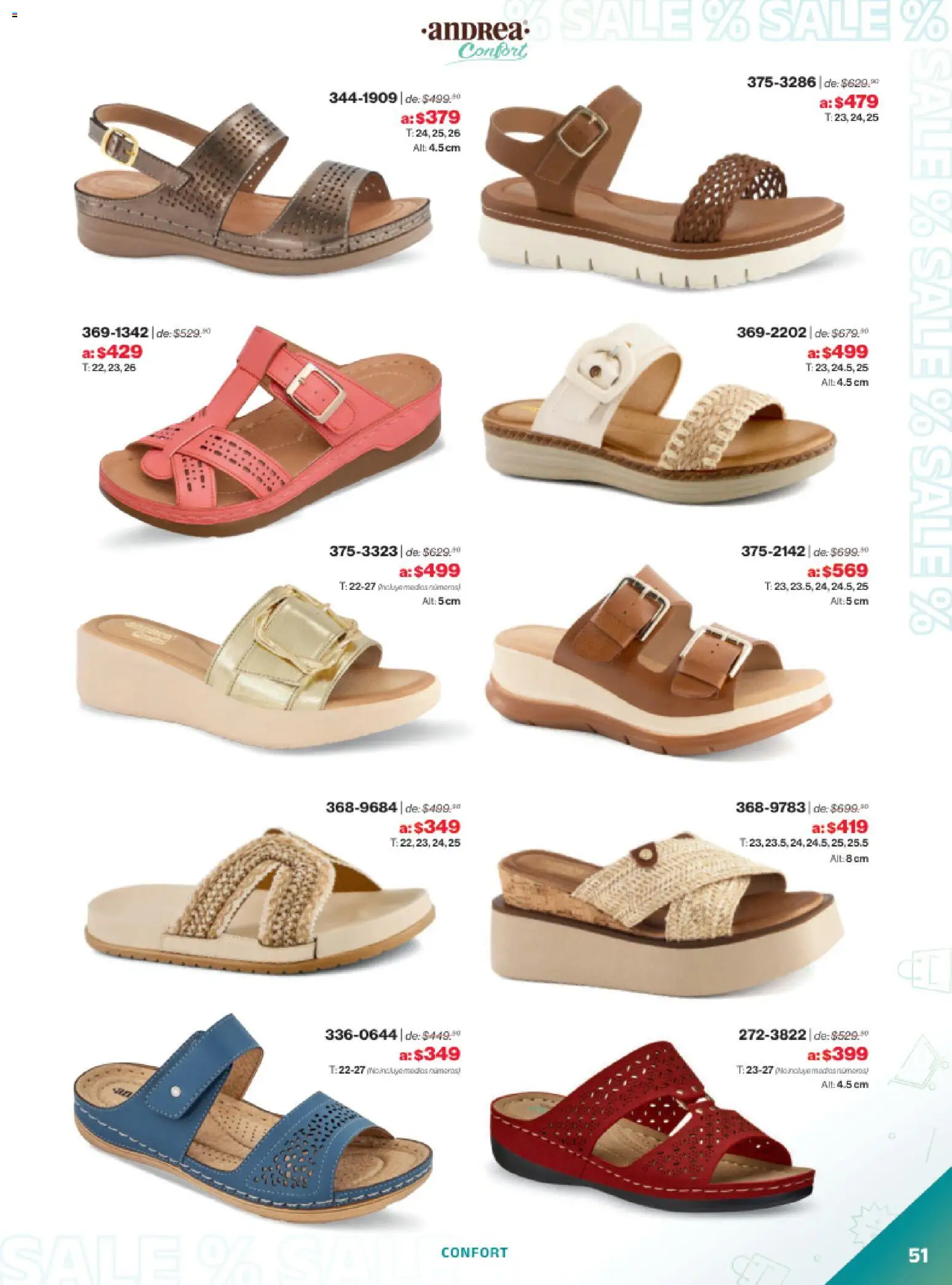 Vista previa las ofertas de la tienda Andrea - Catálogo Outlet desde el 21/12/2025 