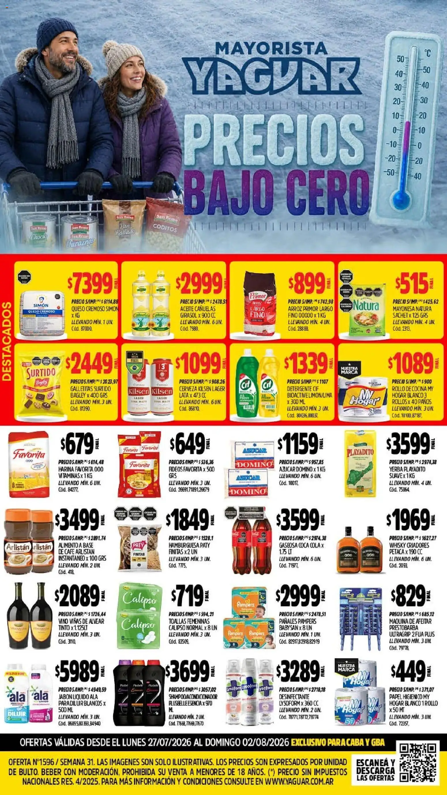 Vista previa del folleto de la tienda Yaguar válido desde el 27/07/2026 