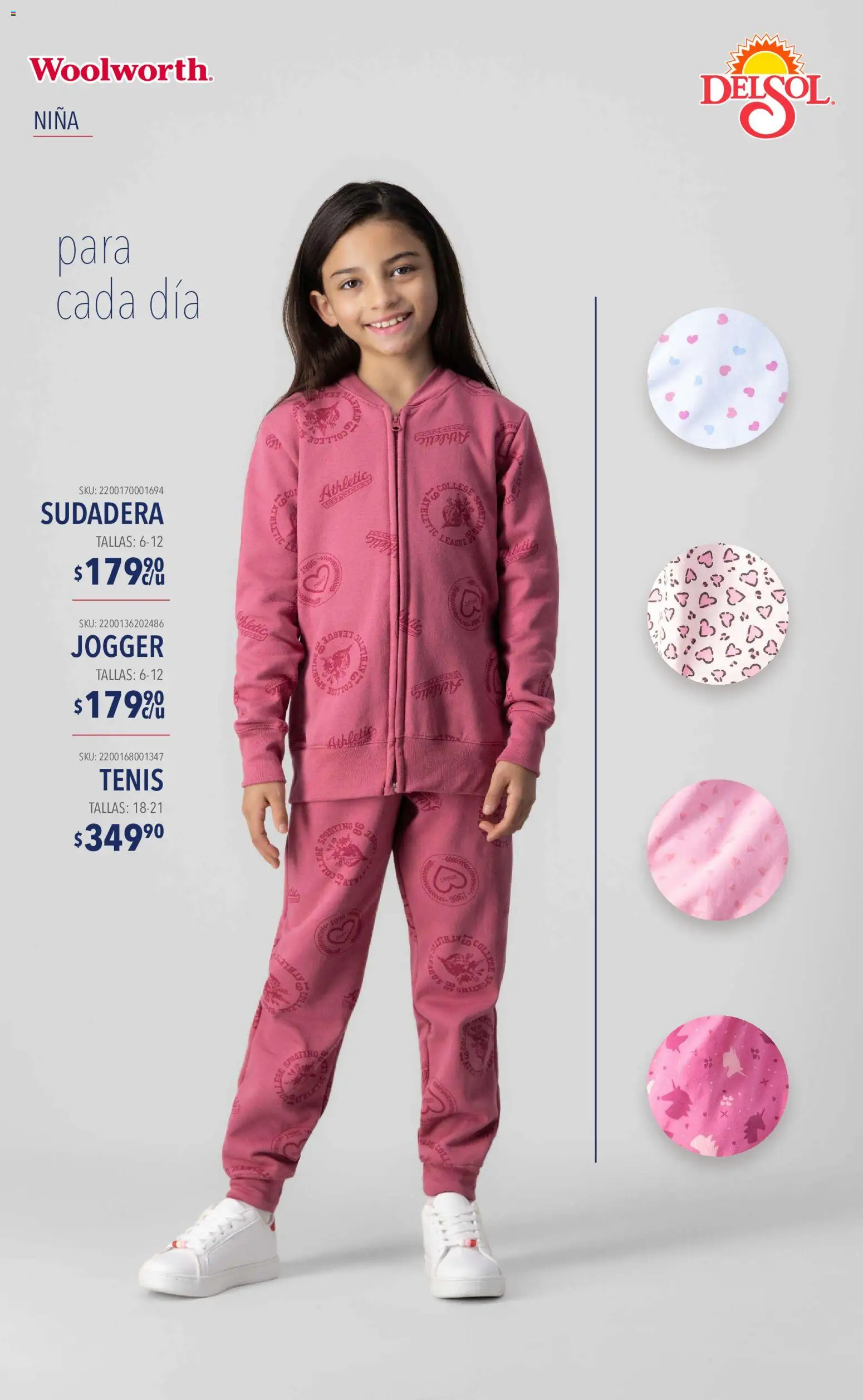 Vista previa las ofertas de la tienda Del Sol y Woolworth - Del Sol y Woolworth catálogo Moda Esenciales desde el 10/09/2026 