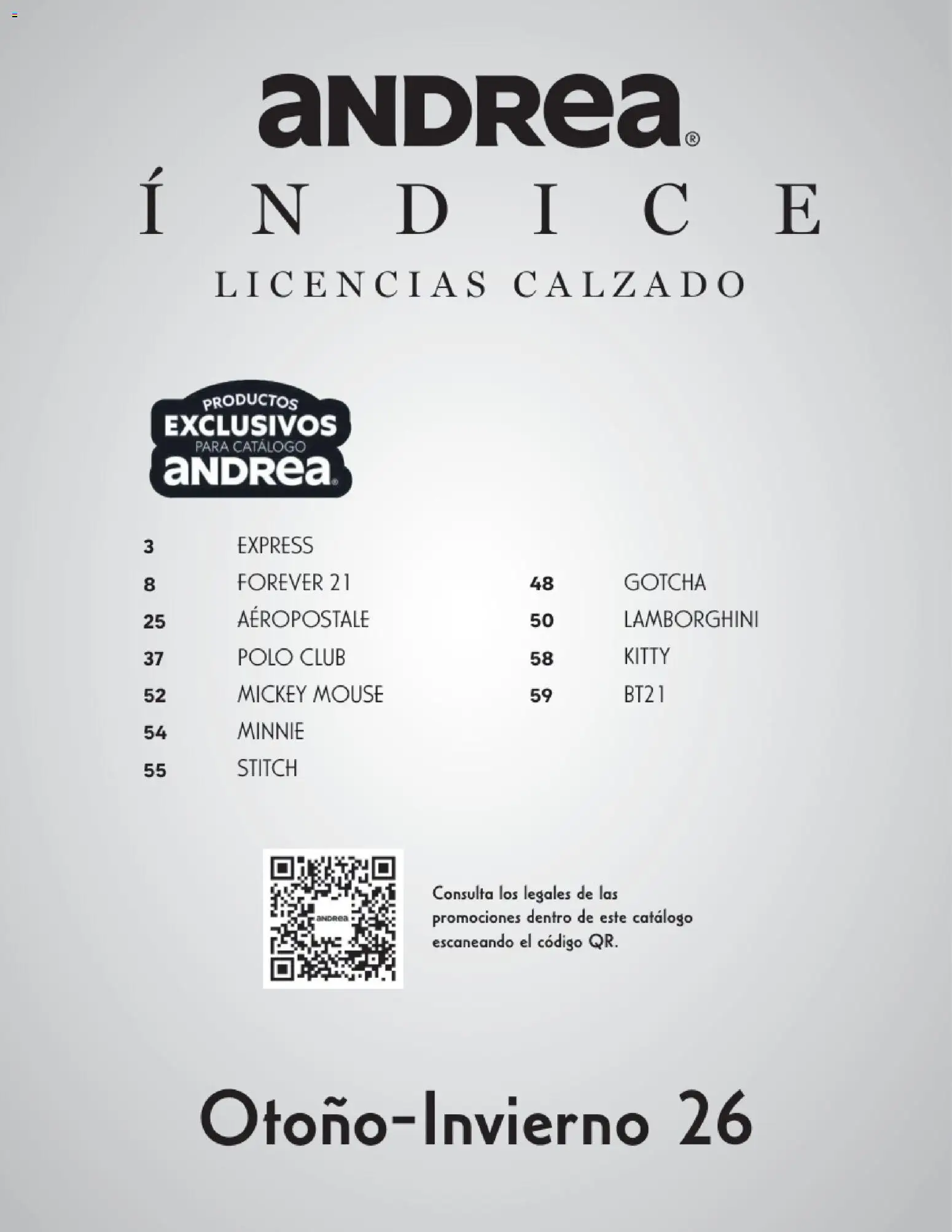 Vista previa las ofertas de la tienda Andrea - Andrea catálogo Las Mejores Licencias desde el 23/08/2026 
