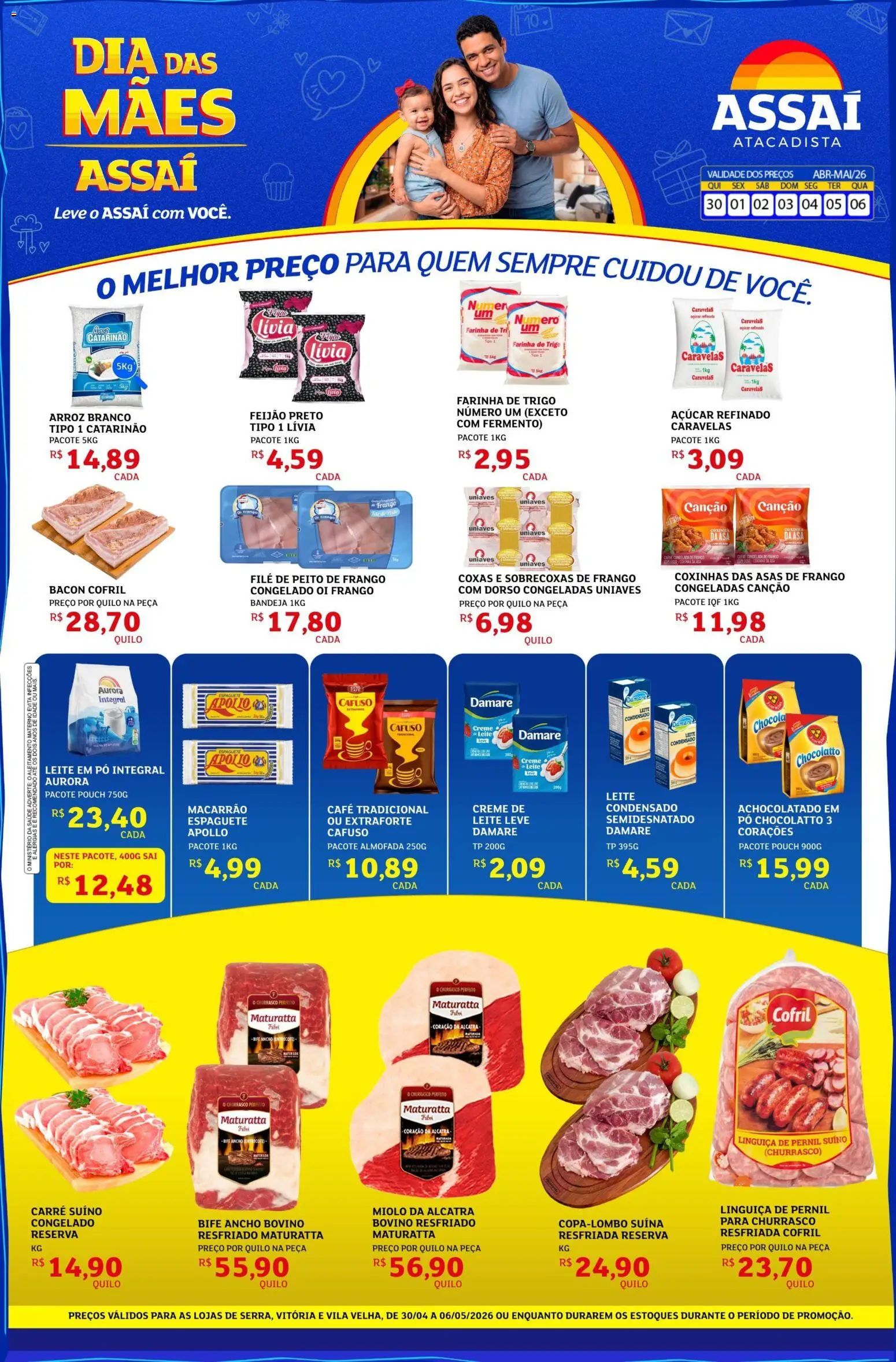 Pré-Visualização do folheto "Assaí Atacadista ofertas - ES" da loja Assaí Atacadista válido a partir de 30/04/2026