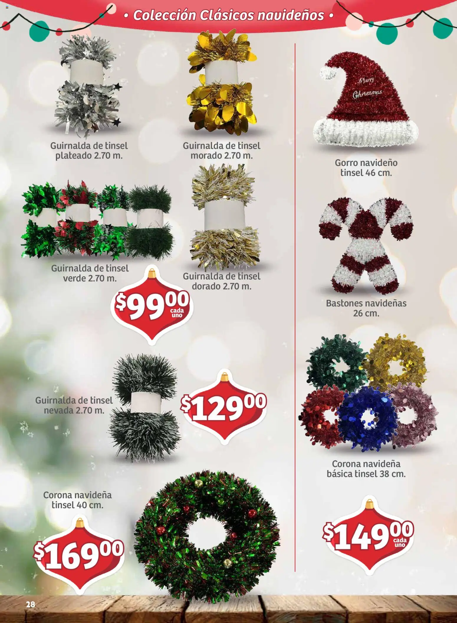 Vista previa las ofertas de la tienda Soriana - Soriana folleto Decoración de Navidad Mercado desde el 30/09/2026 