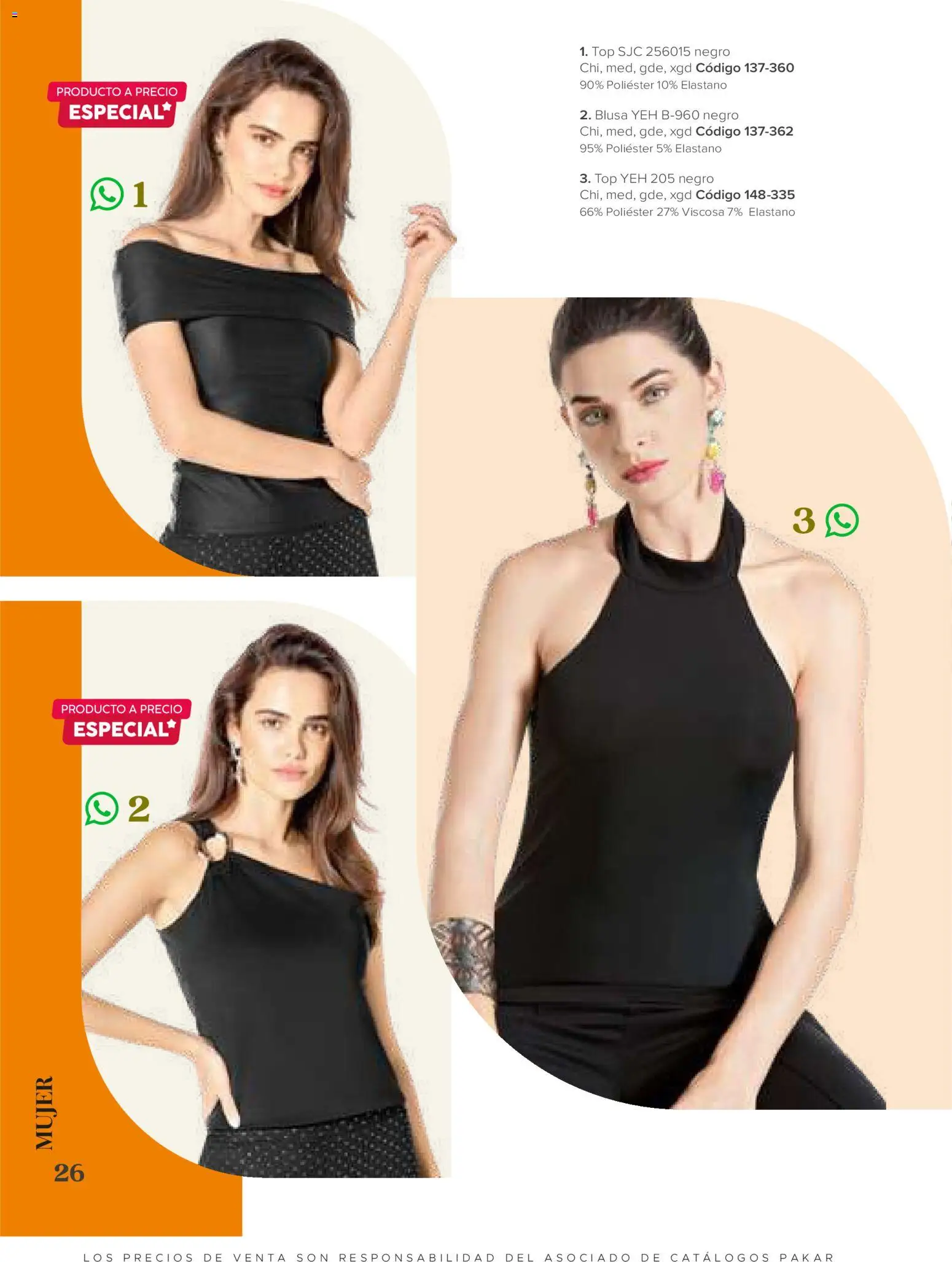 Vista previa las ofertas de la tienda SC Pakar - SC Pakar catálogo Ropa desde el 31/07/2026 