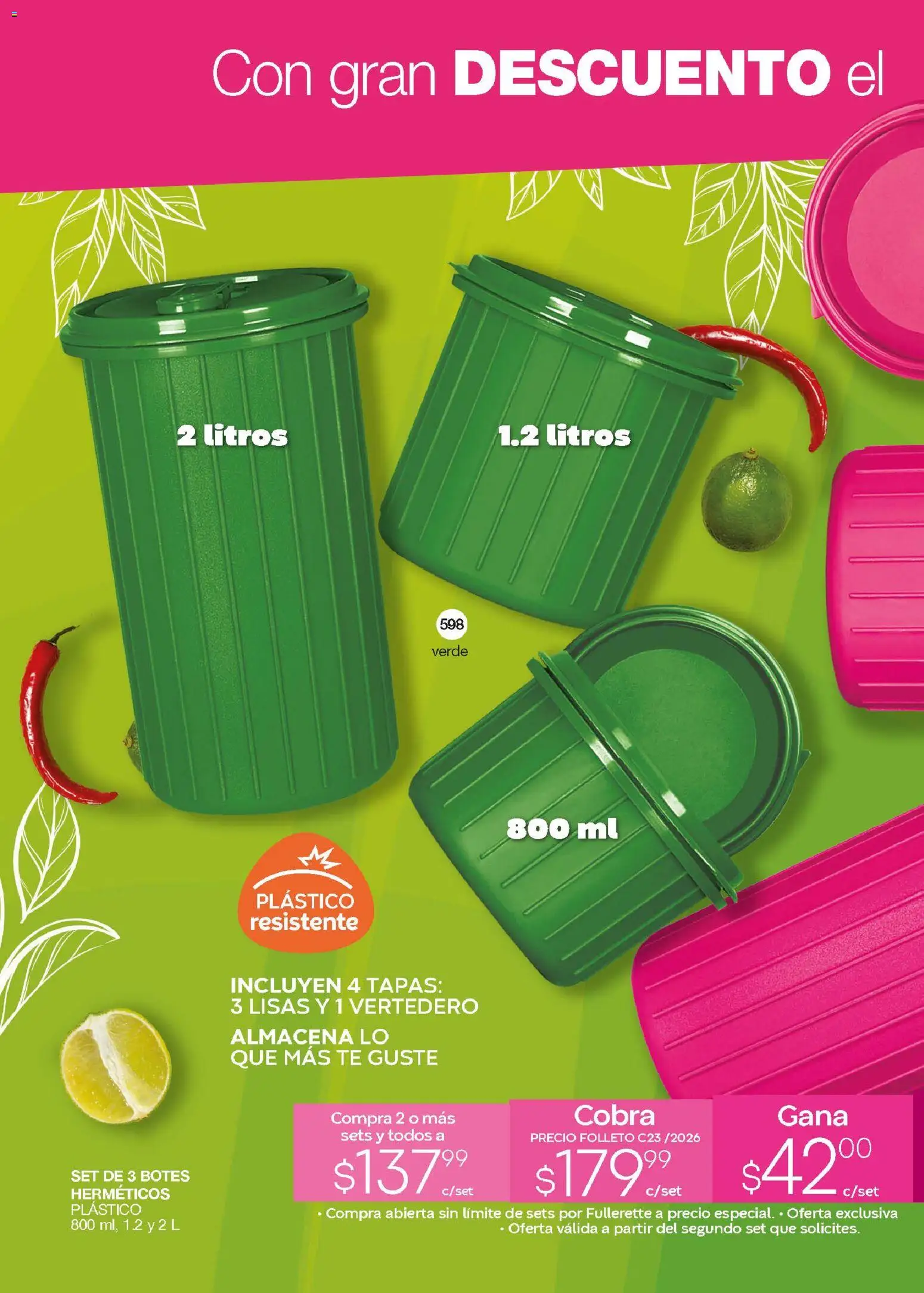 Vista previa las ofertas de la tienda Fuller - Revista Gana Más C23 desde el 18/02/2026 - Té