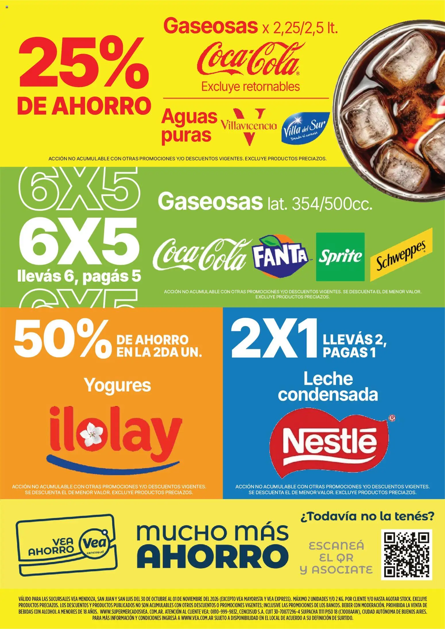 Vista previa del folleto de la tienda Vea válido desde el 30/10/2026 