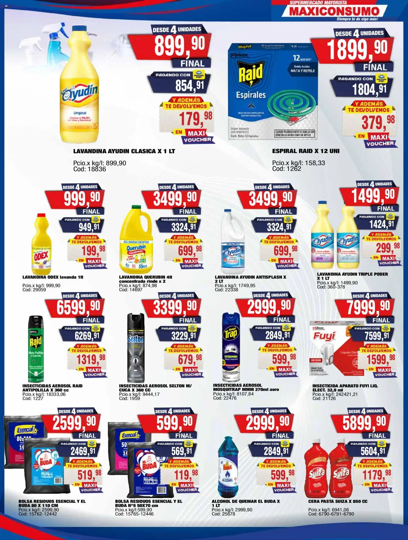 Vista previa del folleto de la tienda Maxiconsumo válido desde el 21/09/2026 