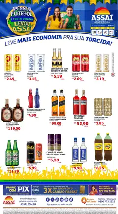 Pré-Visualização do folheto "Assaí Atacadista ofertas - MS" da loja Assaí Atacadista válido a partir de 18/06/2026