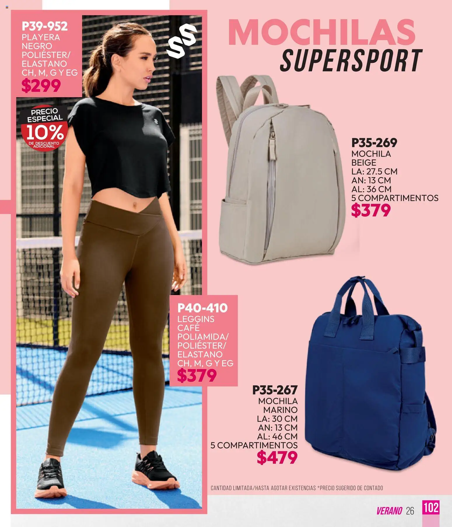 Vista previa las ofertas de la tienda Cklass - Cklass catálogo Sportweek desde el 28/04/2026 - Café, Mochila, Playera