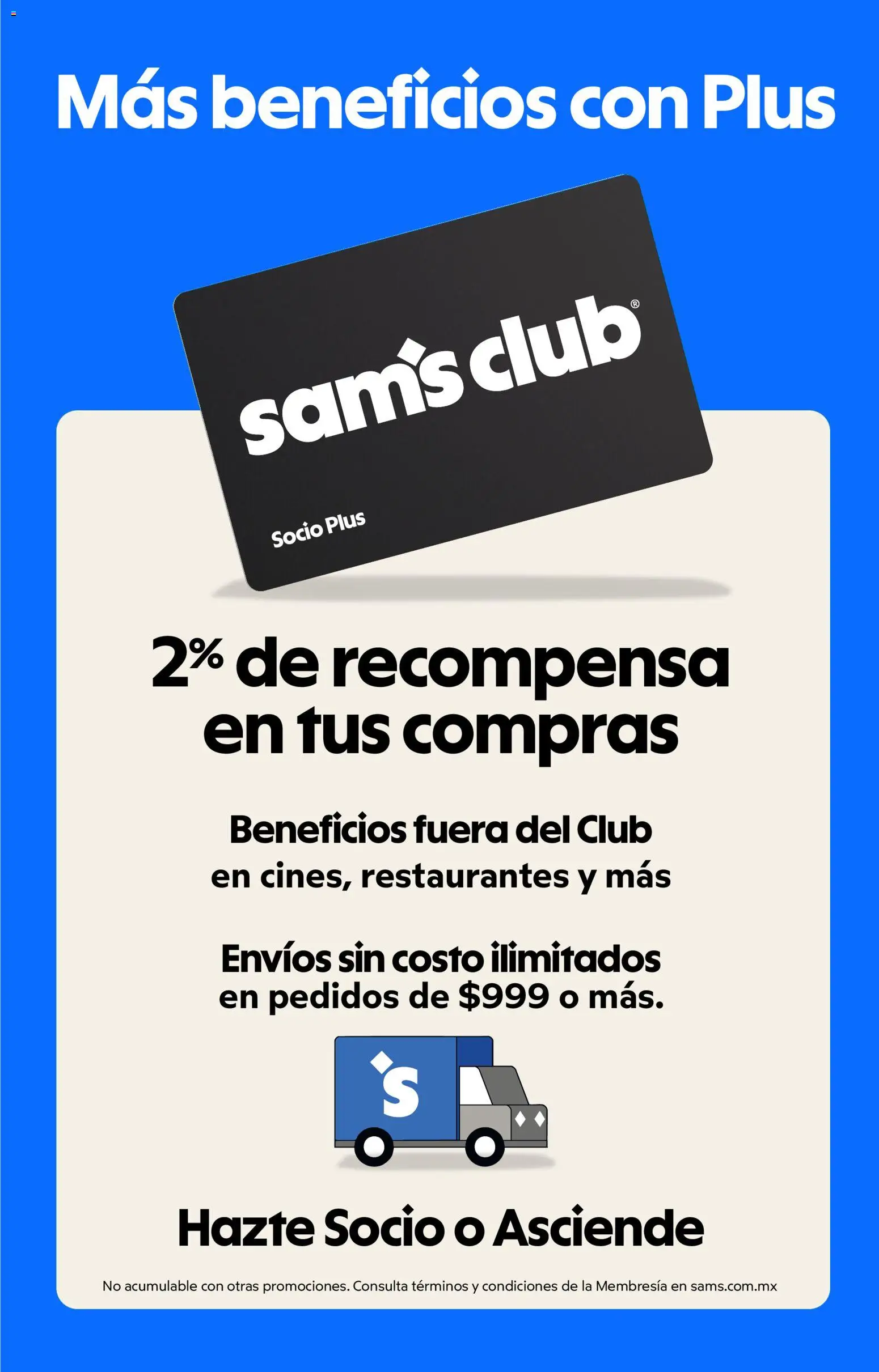 Vista previa las ofertas de la tienda Sam's Club - Sam's Club catálogo desde el 01/10/2026 