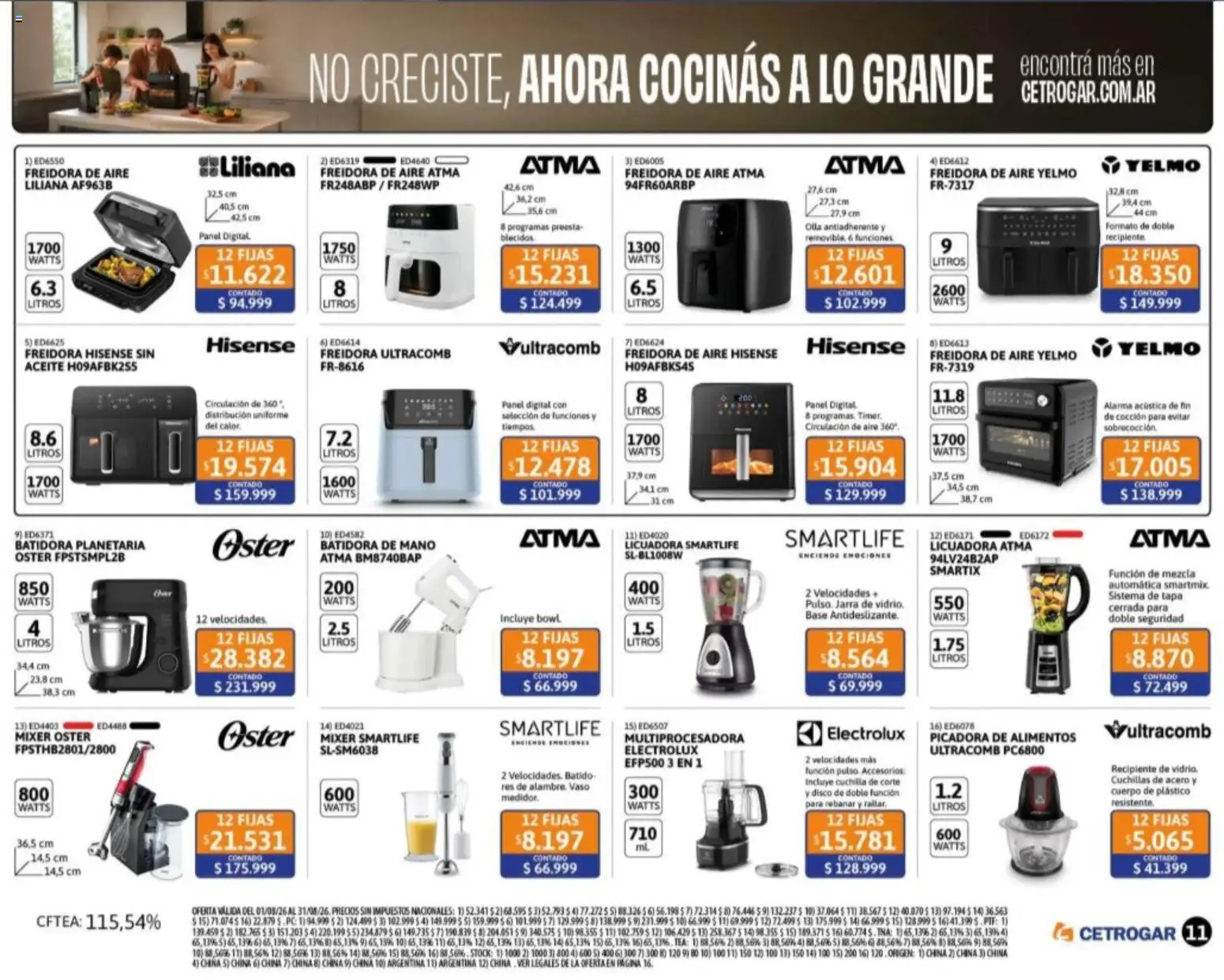 Vista previa del folleto de la tienda Cetrogar válido desde el 04/08/2026 