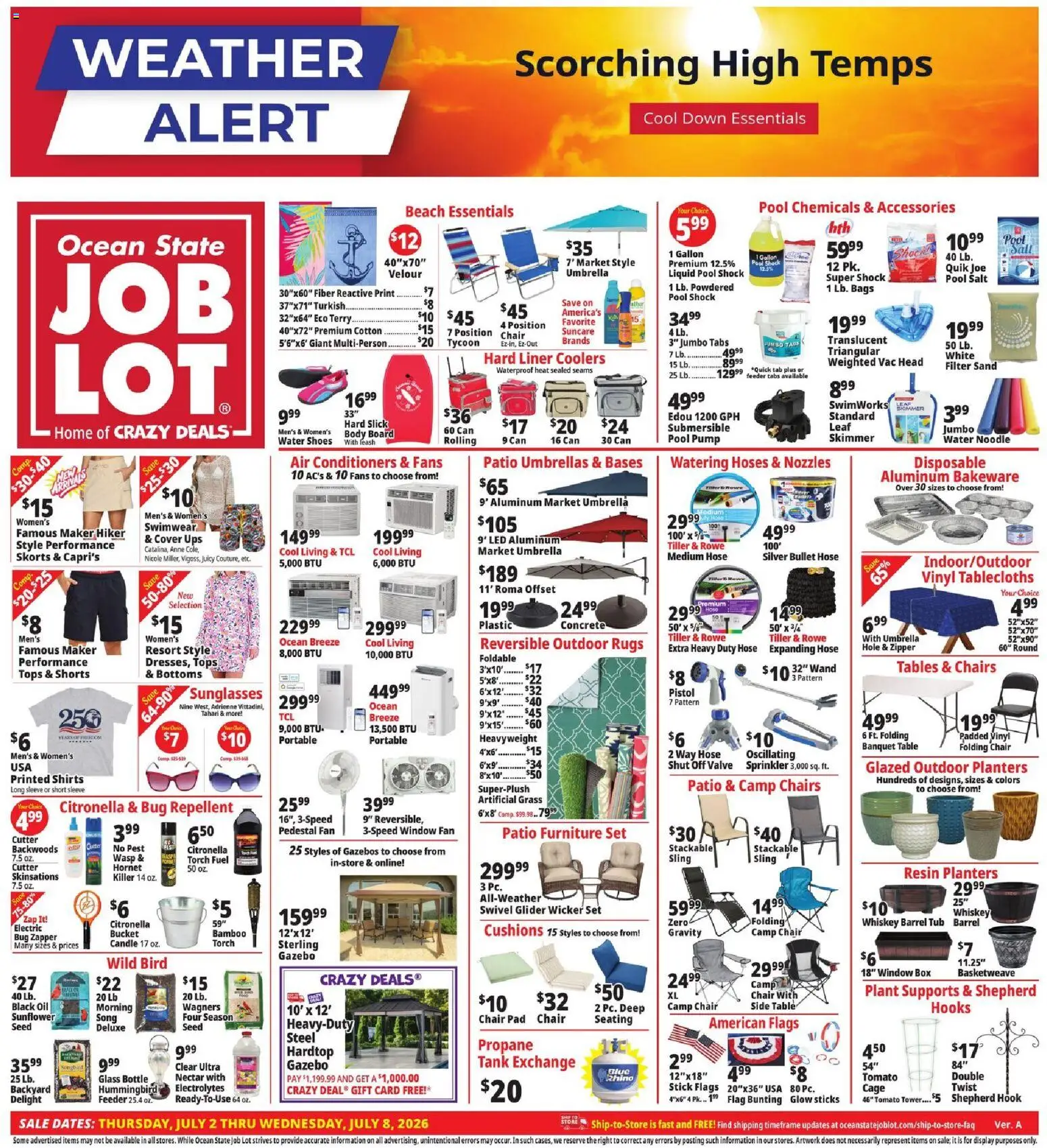 Ad Preview of Ocean State Job Lot Ocean State Job Lot Weekly Ad from 07/02/2026