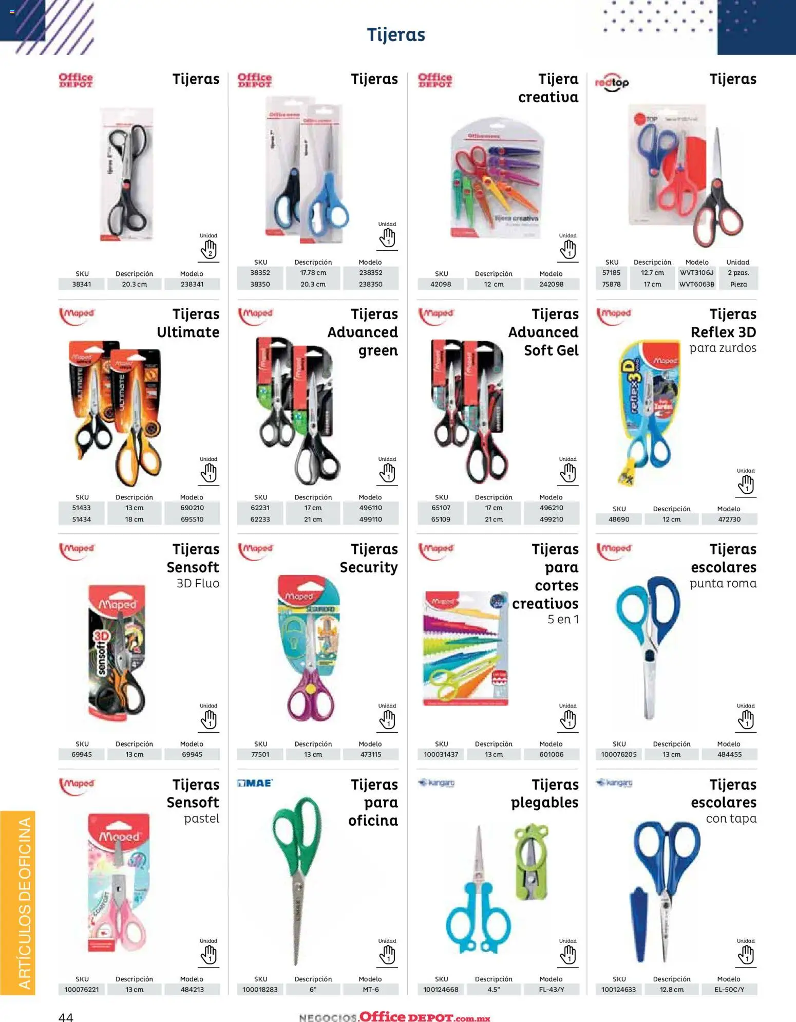 Vista previa las ofertas de la tienda Office Depot - Catálogo 2026 desde el 12/01/2026 