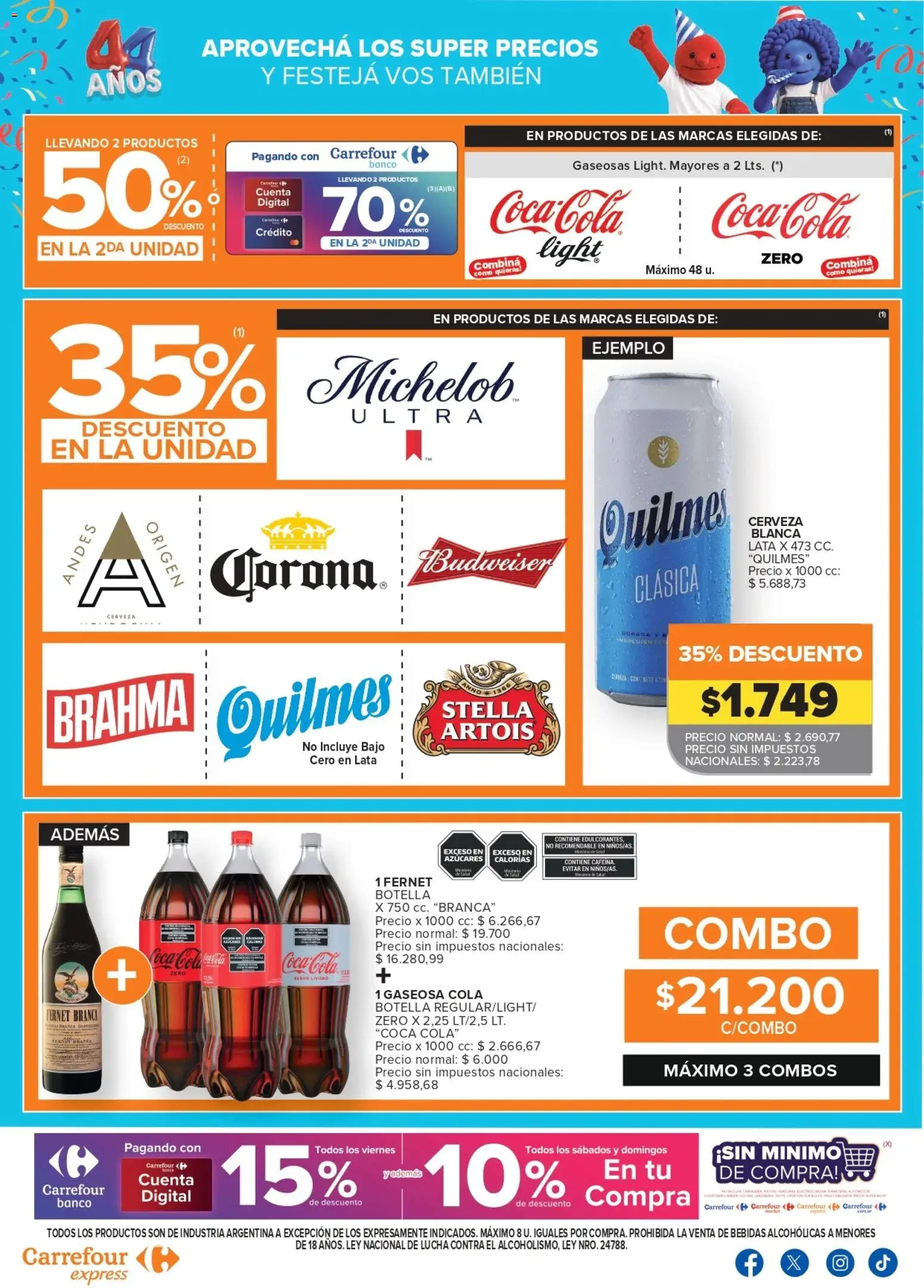 Vista previa del folleto de la tienda Carrefour Express válido desde el 23/10/2026 