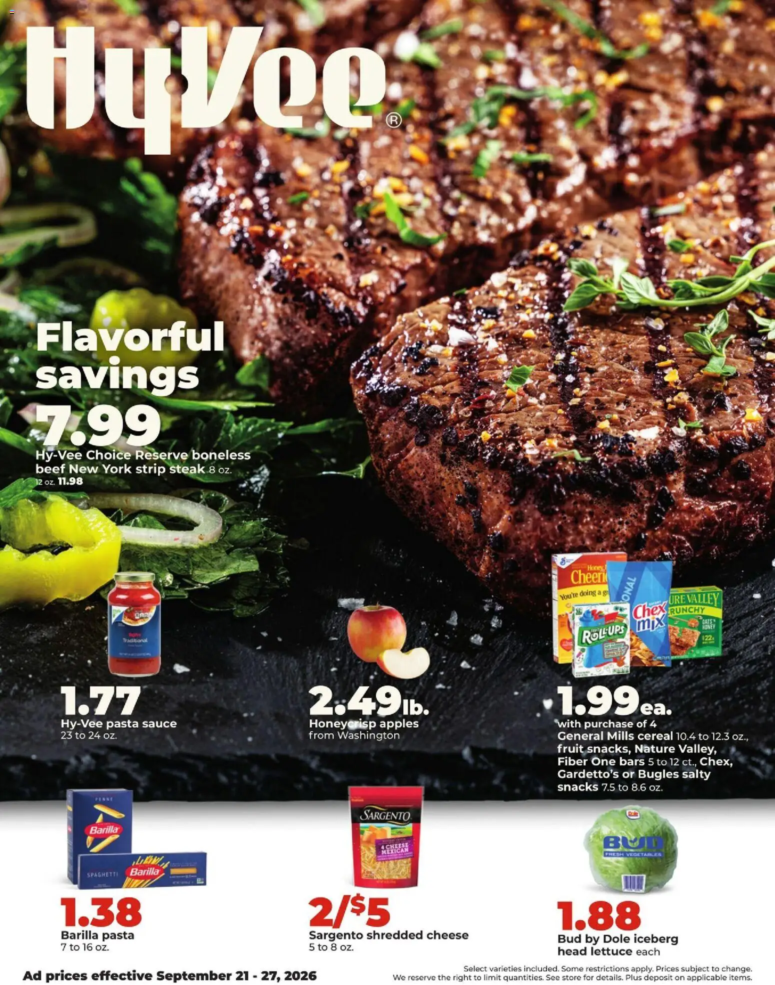 Ad Preview of HyVee HyVee Weekly Ad from 09/21/2026