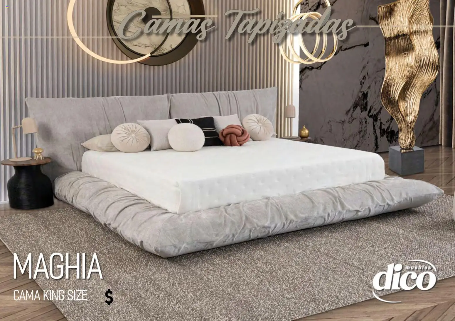 Vista previa las ofertas de la tienda Muebles Dico - Muebles Dico catálogo Camas tapizadas desde el 01/04/2026 