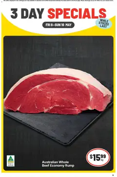 Preview of catalogue 3 Day Specials QLD from shop IGA valid 08/05/2026