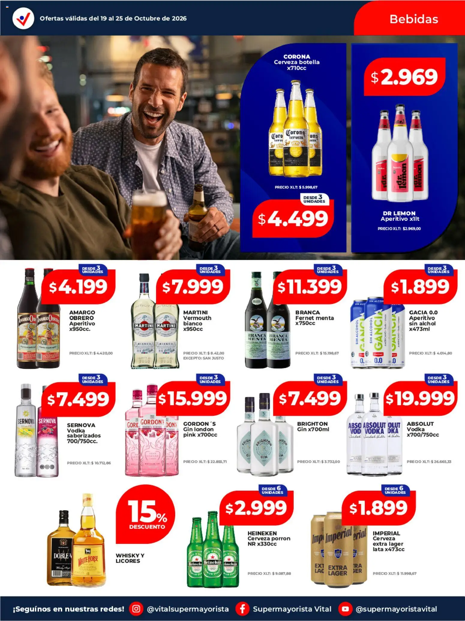 Vista previa del folleto de la tienda Vital válido desde el 19/10/2026 